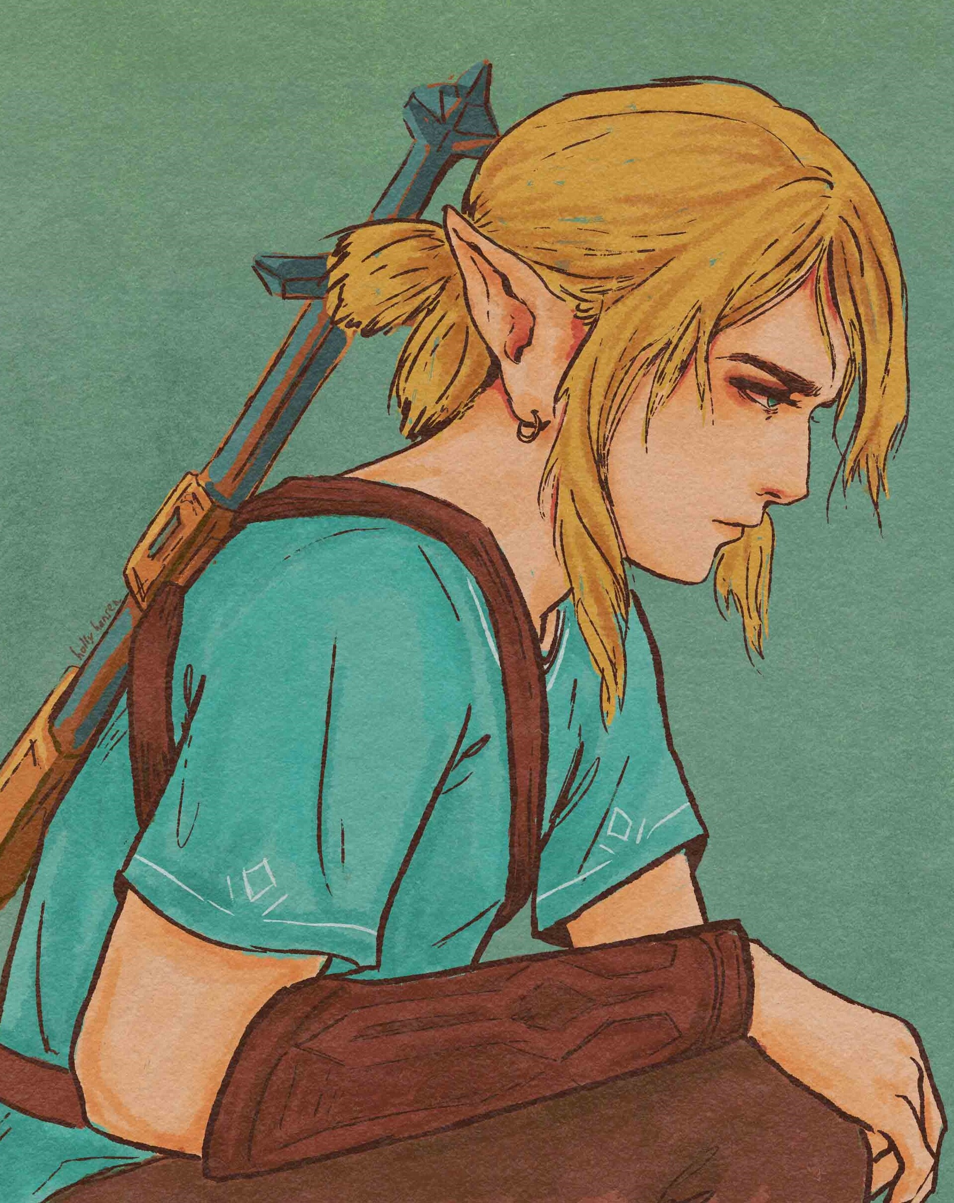 Artstation Captured Memories Breath Of The Wild Holly Hansen Artstation Captured Memories Breath Of The Wild Holly Hansen