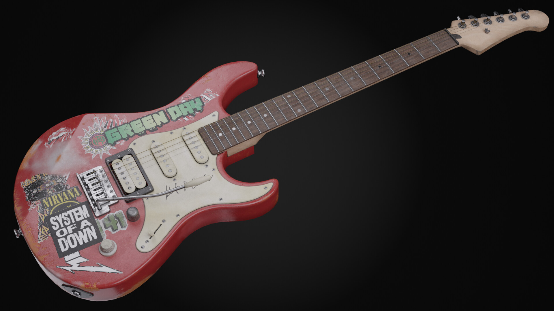 Yamaha pacifica relic top