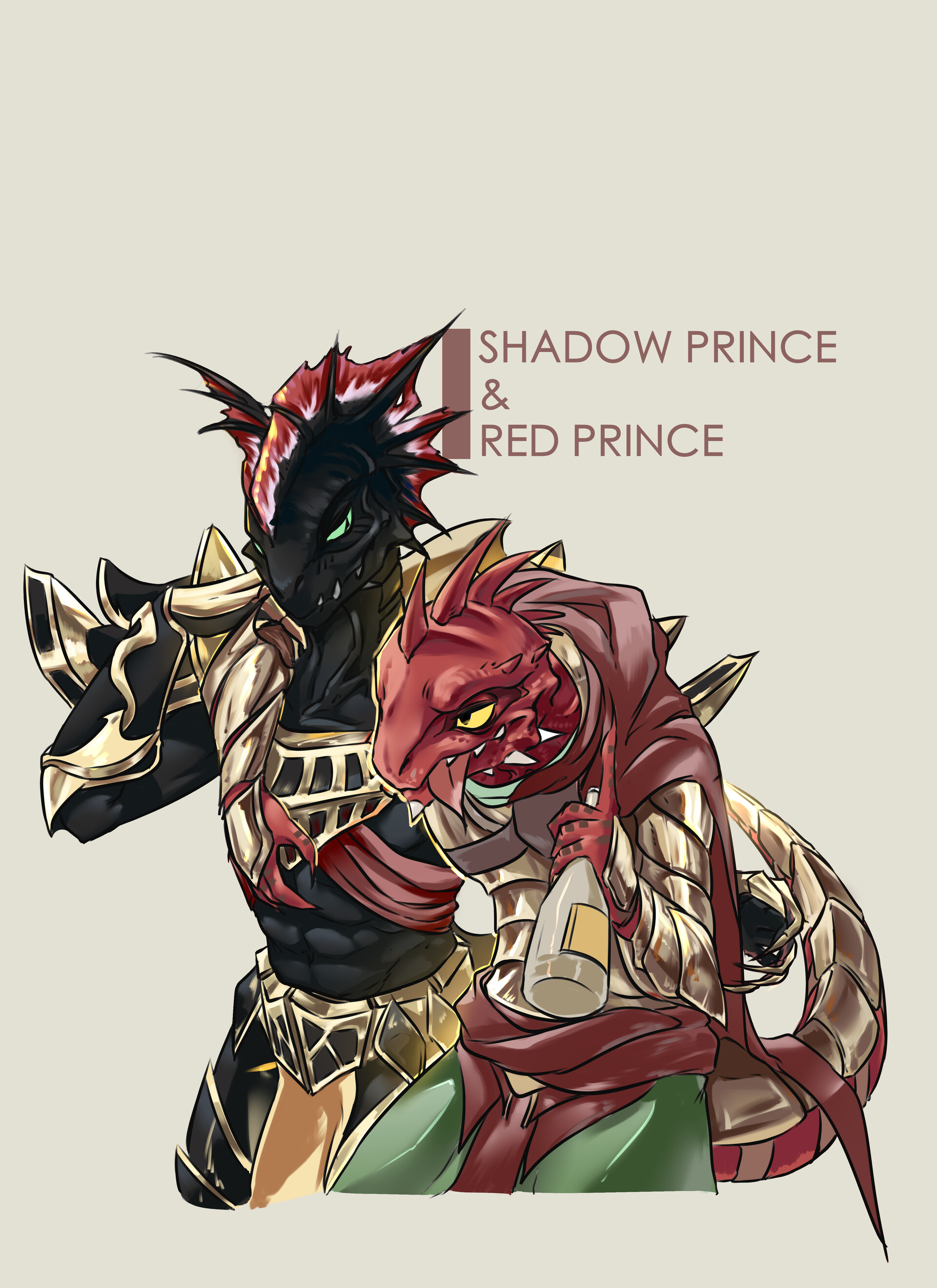 ArtStation - divinity original sin 2 ： red prince shadow prince