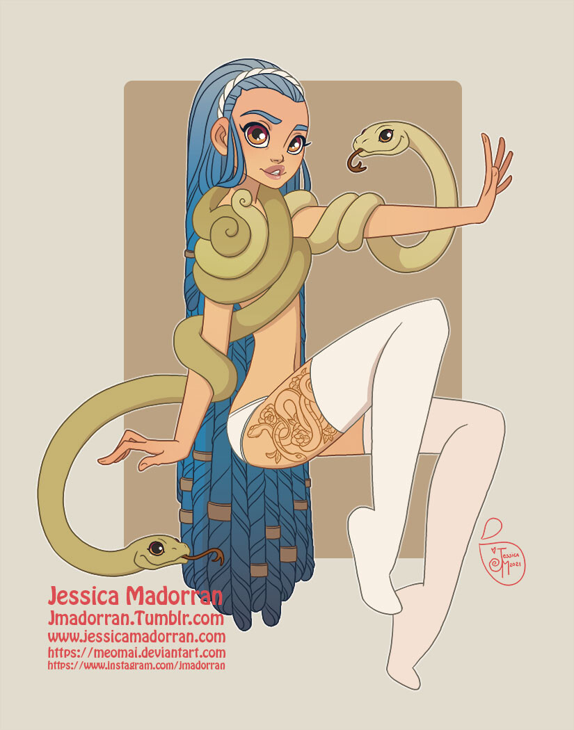 Patreon - March 2021 - Redesign - Snake Charmer