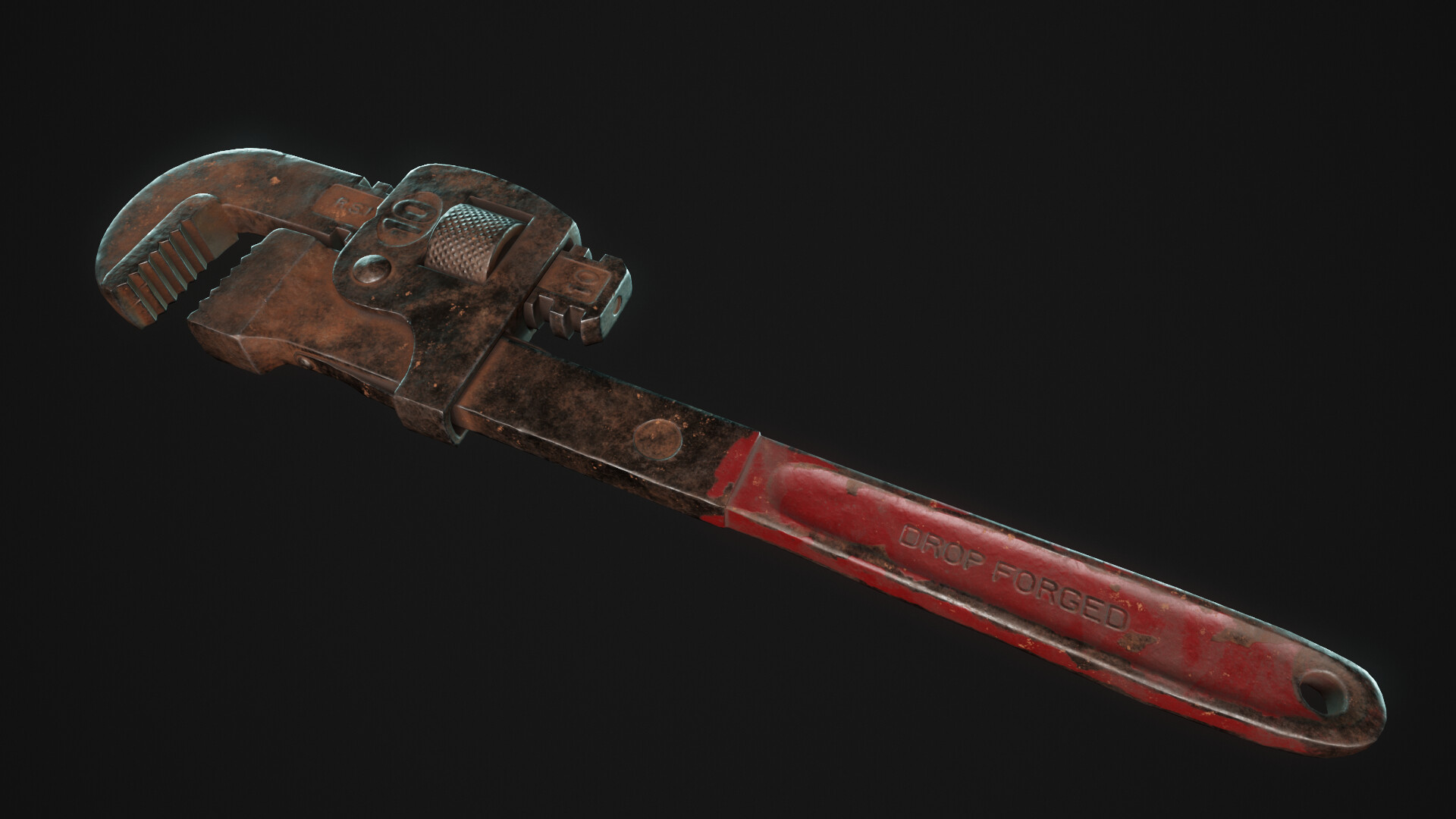 ArtStation Pipe Wrench (RealTime)