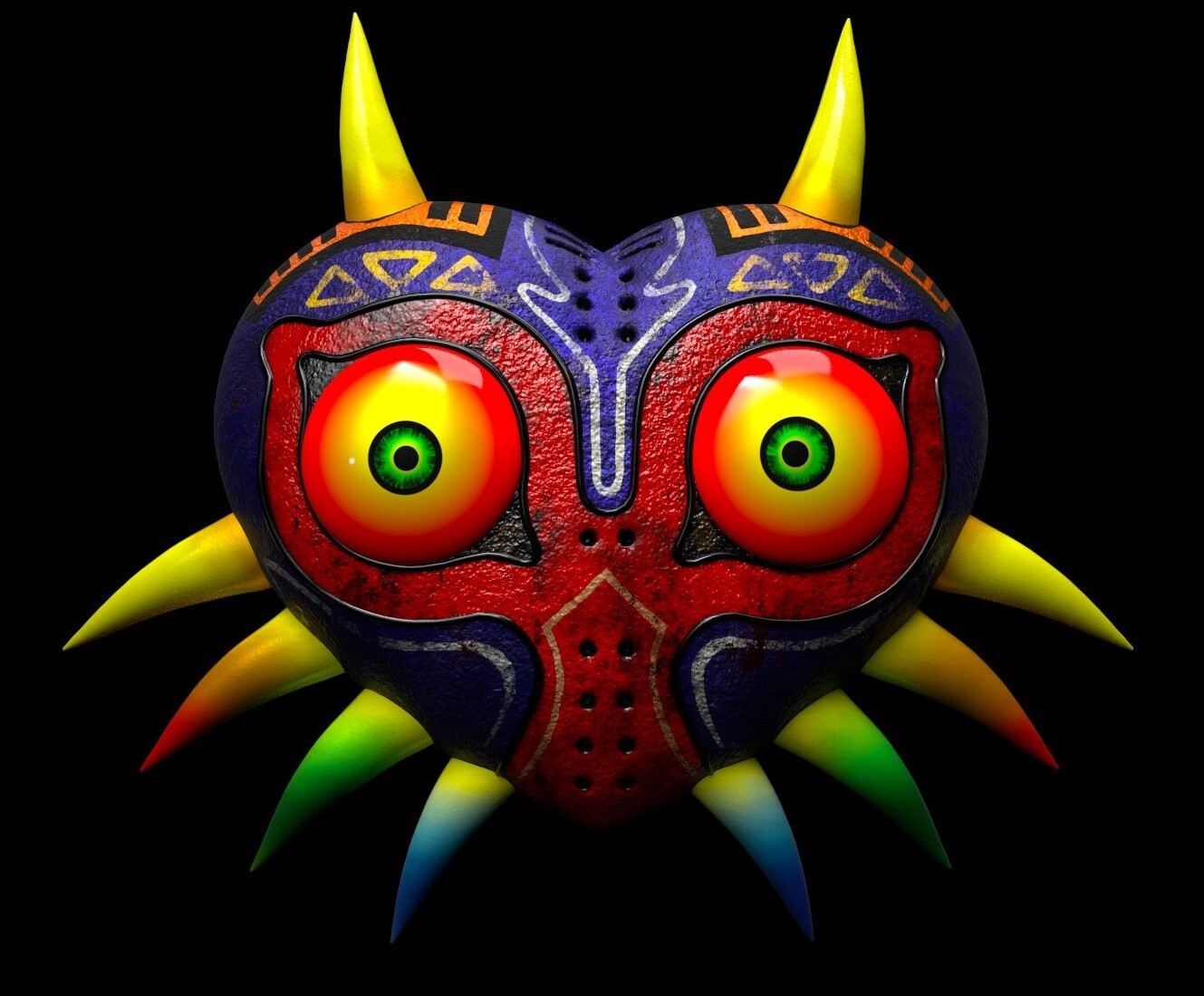 ArtStation - Majora's Mask - The Legend of Zelda.