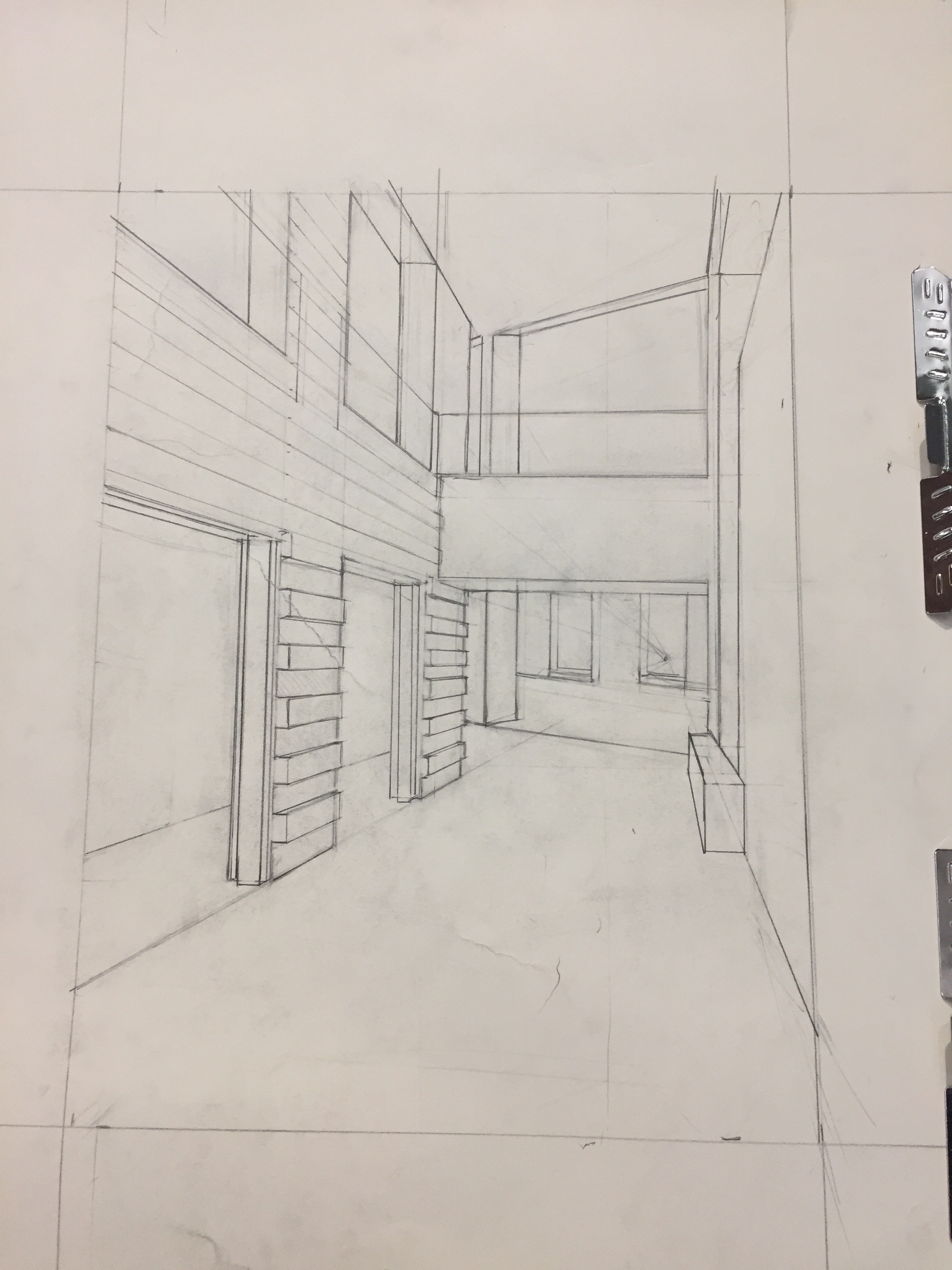 Two point perspective study