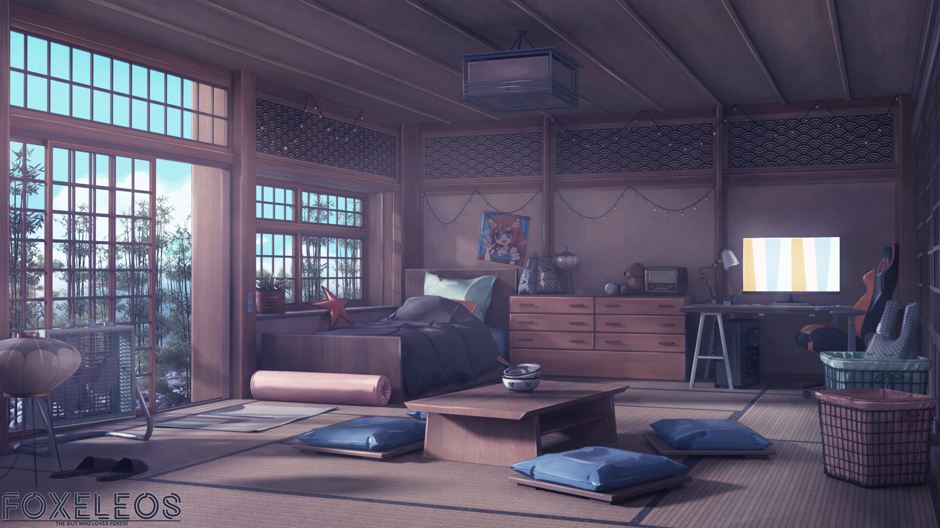 ArtStation - Japanese Room