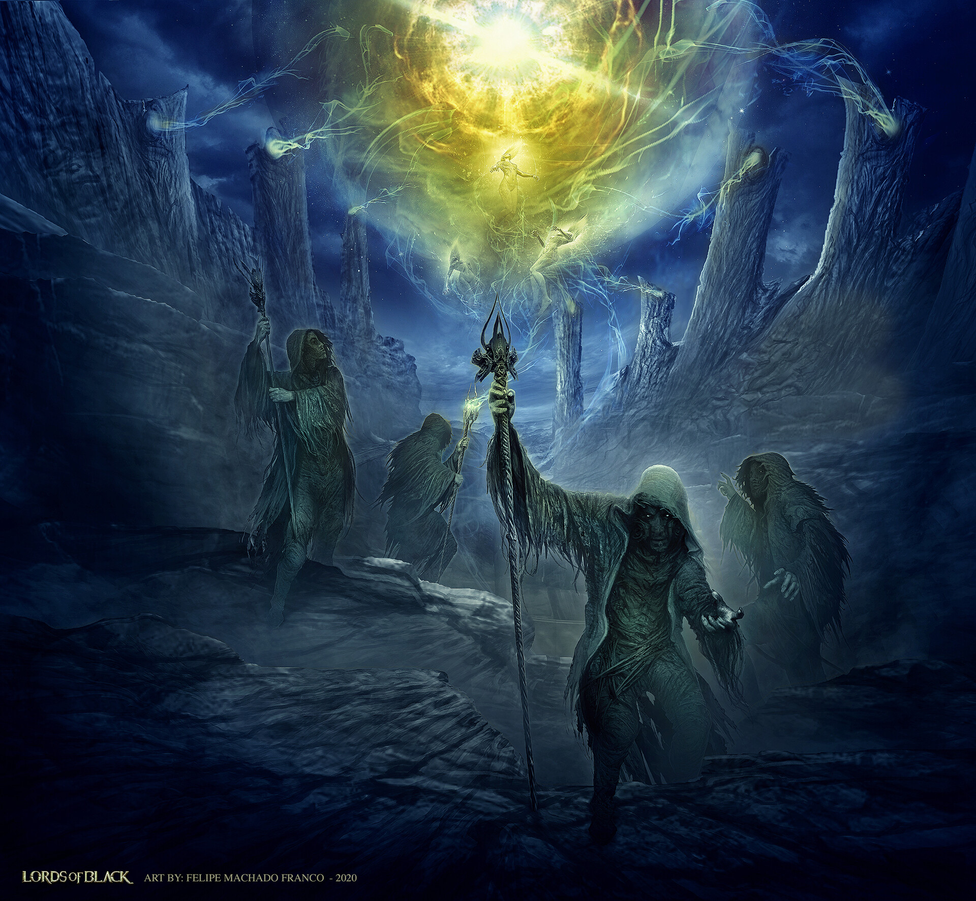 Alchemy Of Souls by Felipe Machado : ImaginaryHellscapes