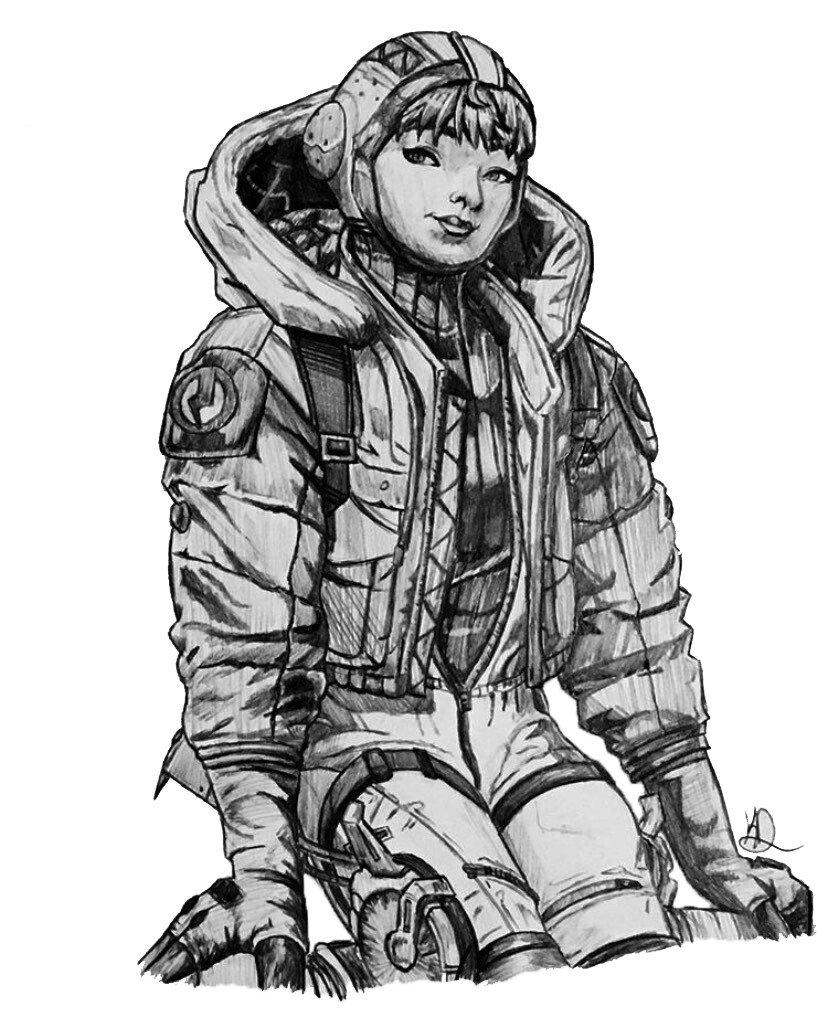 Bloodhound Cool Apex Legends Drawing HD phone wallpaper | Pxfuel