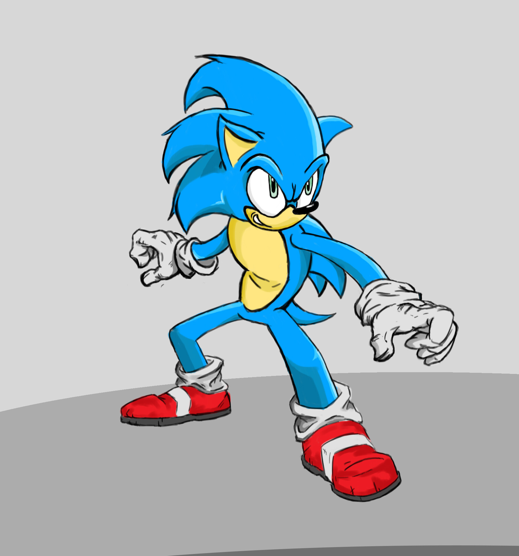 Sonic The Hedgehog wakuwaku - Illustrations ART street
