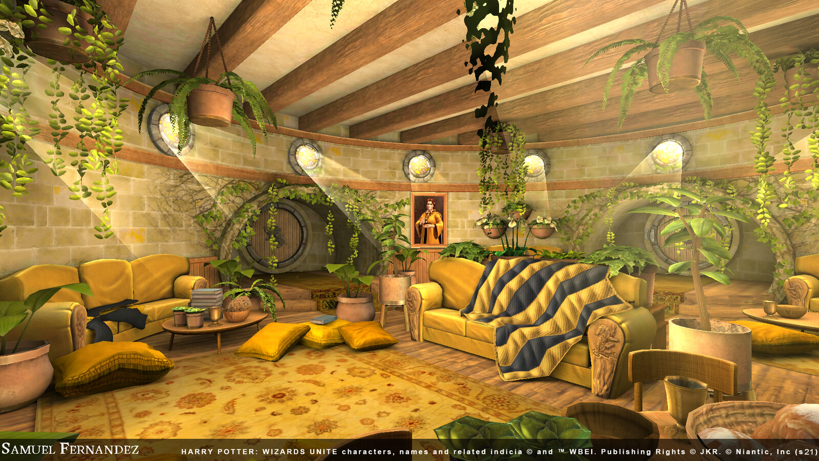 Samuel Fernandez - Hufflepuff Common Room