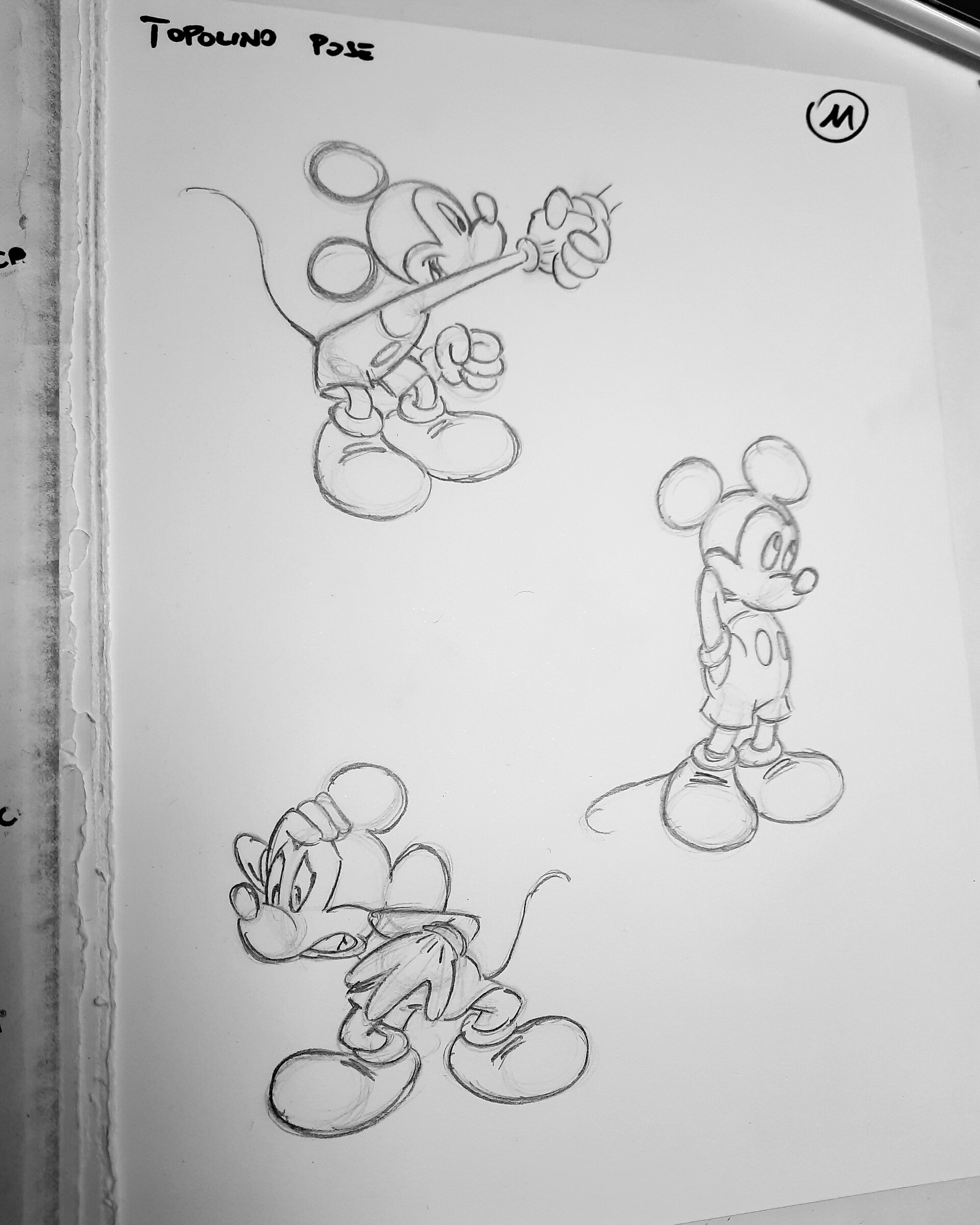 ArtStation - Mickey Mouse poses