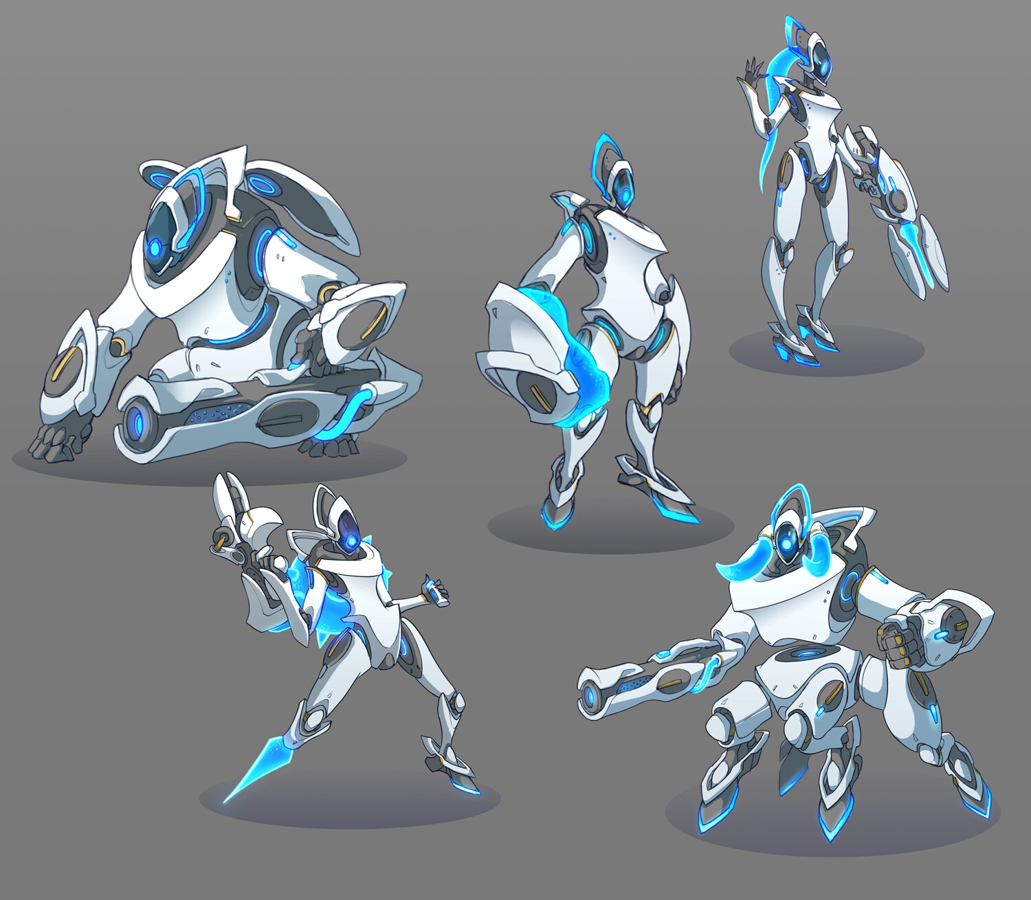 Dana Pull Echo Duplicate Ability (Overwatch Fan Art Concept)