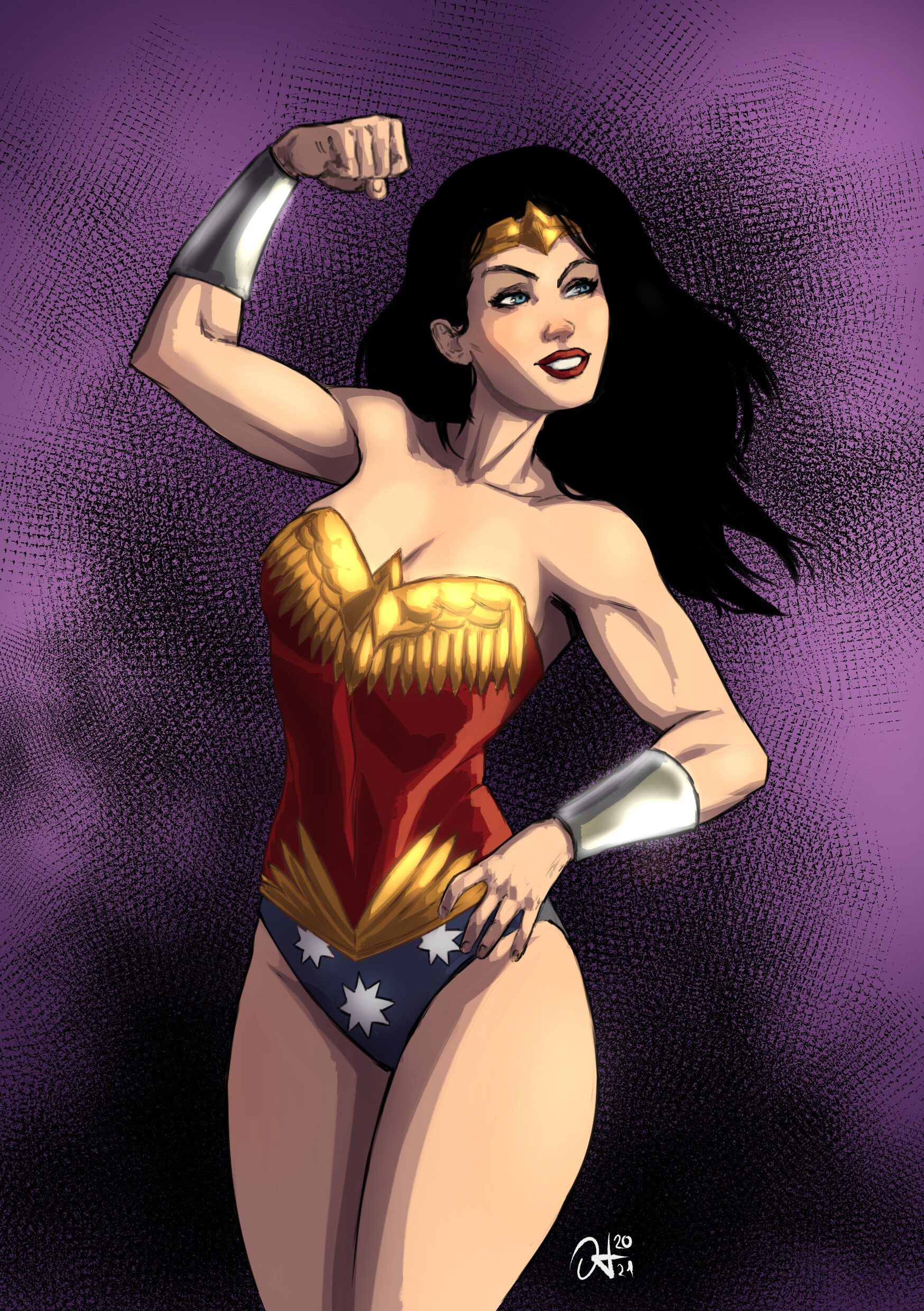 ArtStation - Wonder Woman Earth One