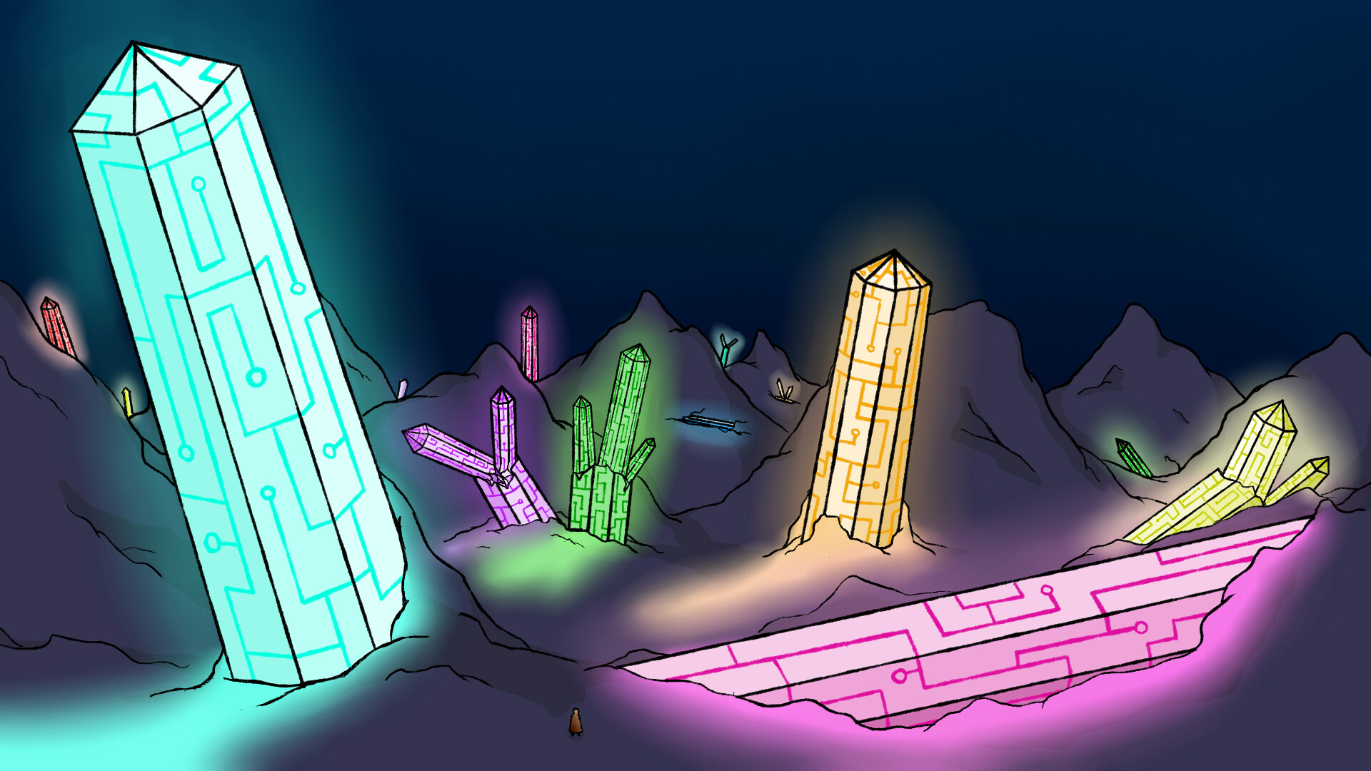 Ryan Keefe Biomechanical World Concept Art