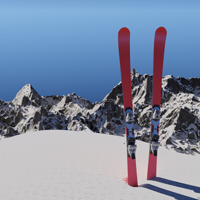 Skyler palatnick skis scene