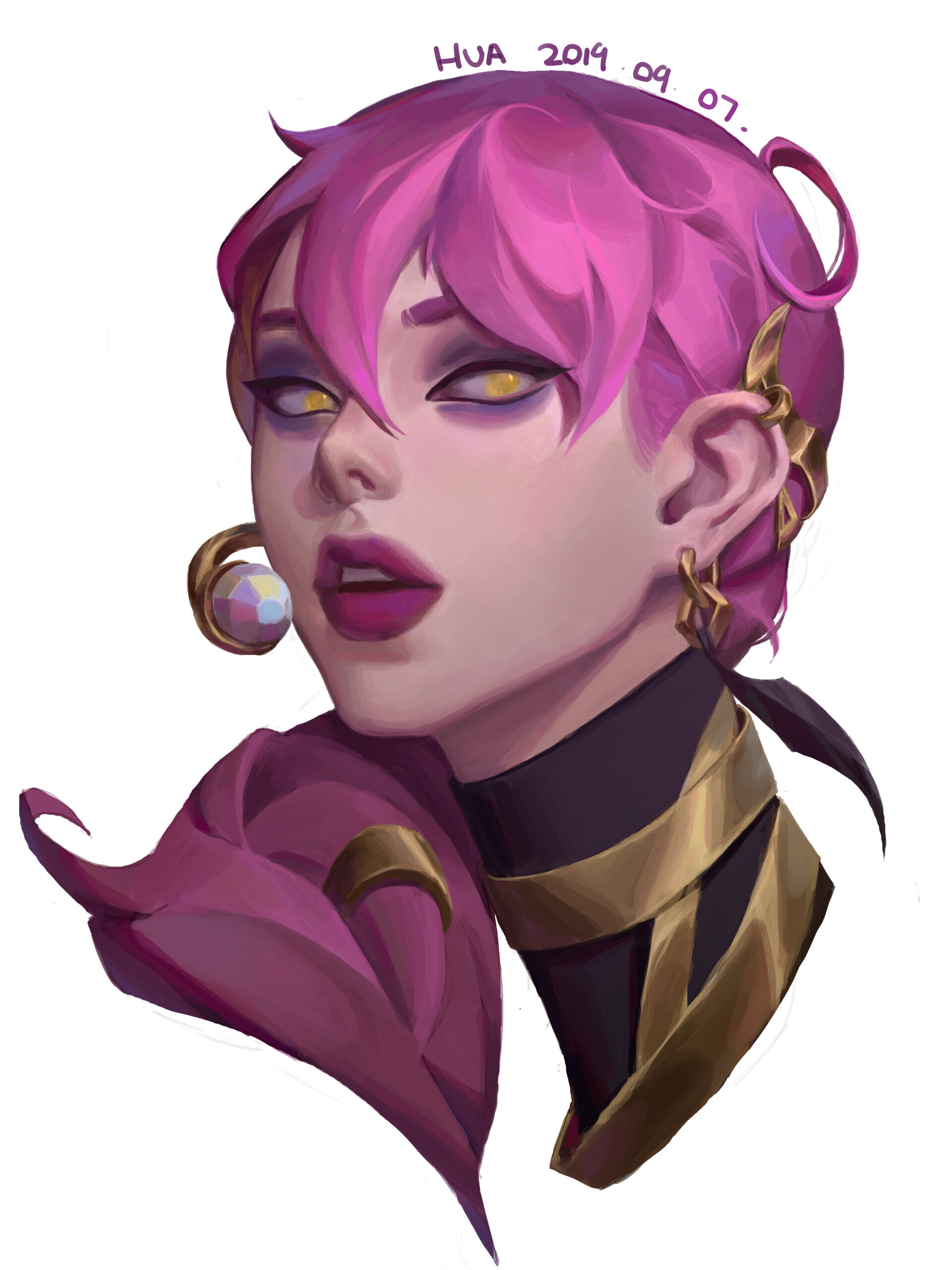 ArtStation - K.D.A Eve, Huaqian Zheng