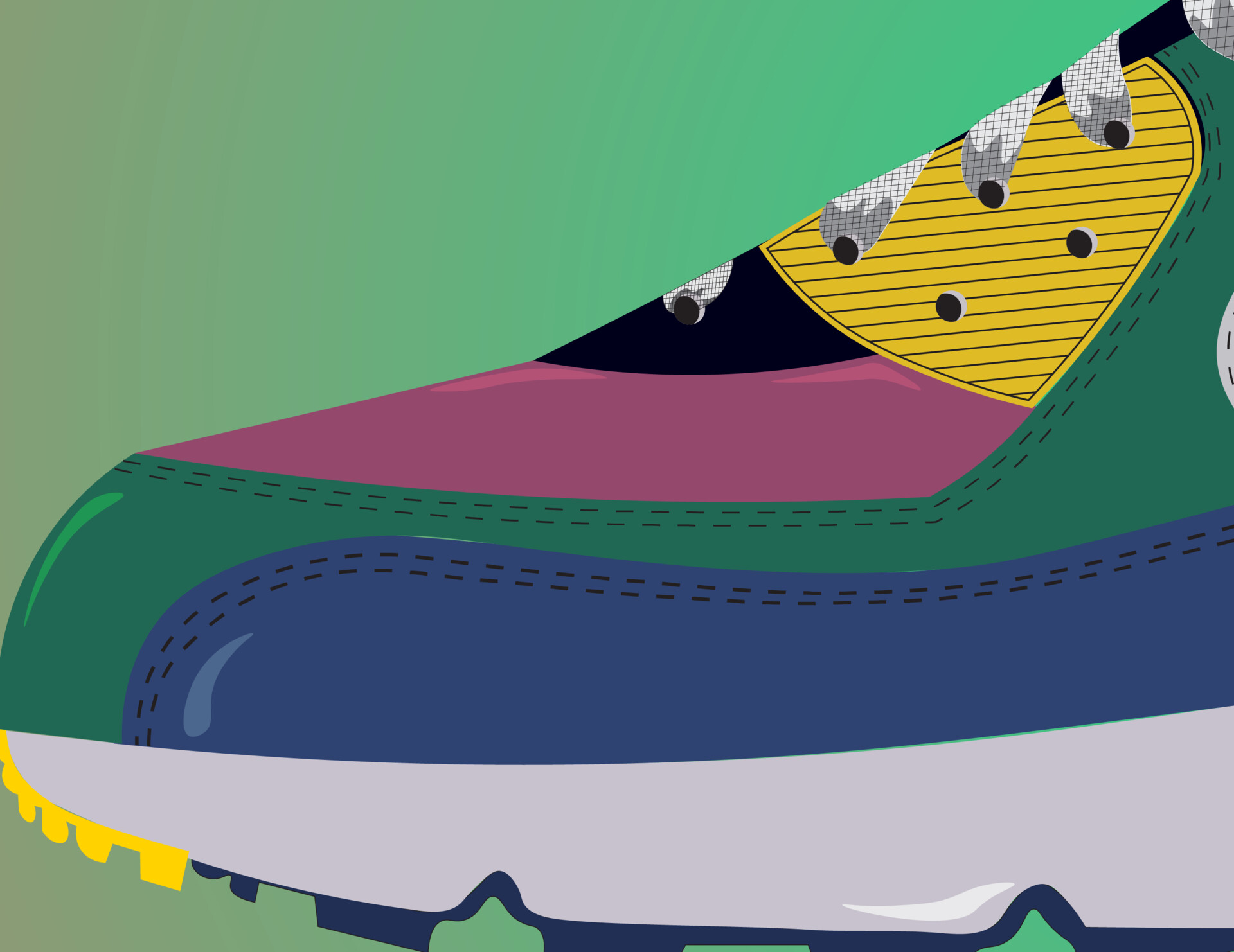 Artstation Nike Air Max Designed In Illustrator Nilesh Jaiswar