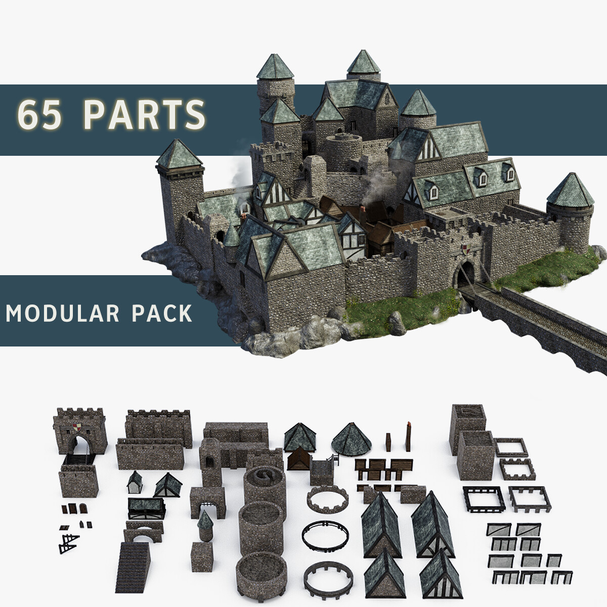 New Medieval Castle KIT? 🏰 Sims 4 