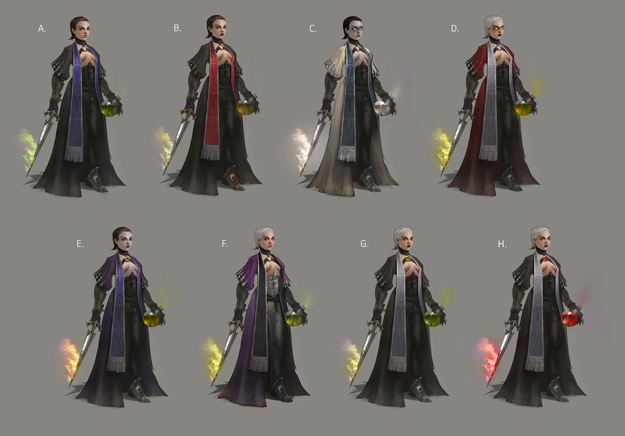 Colour Options.