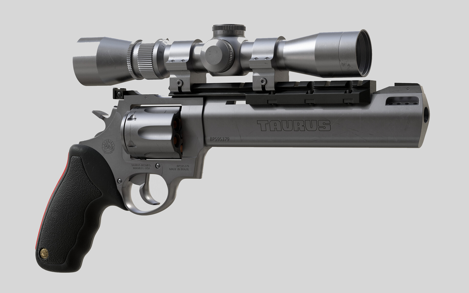 Alex Kulichenko - Taurus 44 Raging Bull with Scope