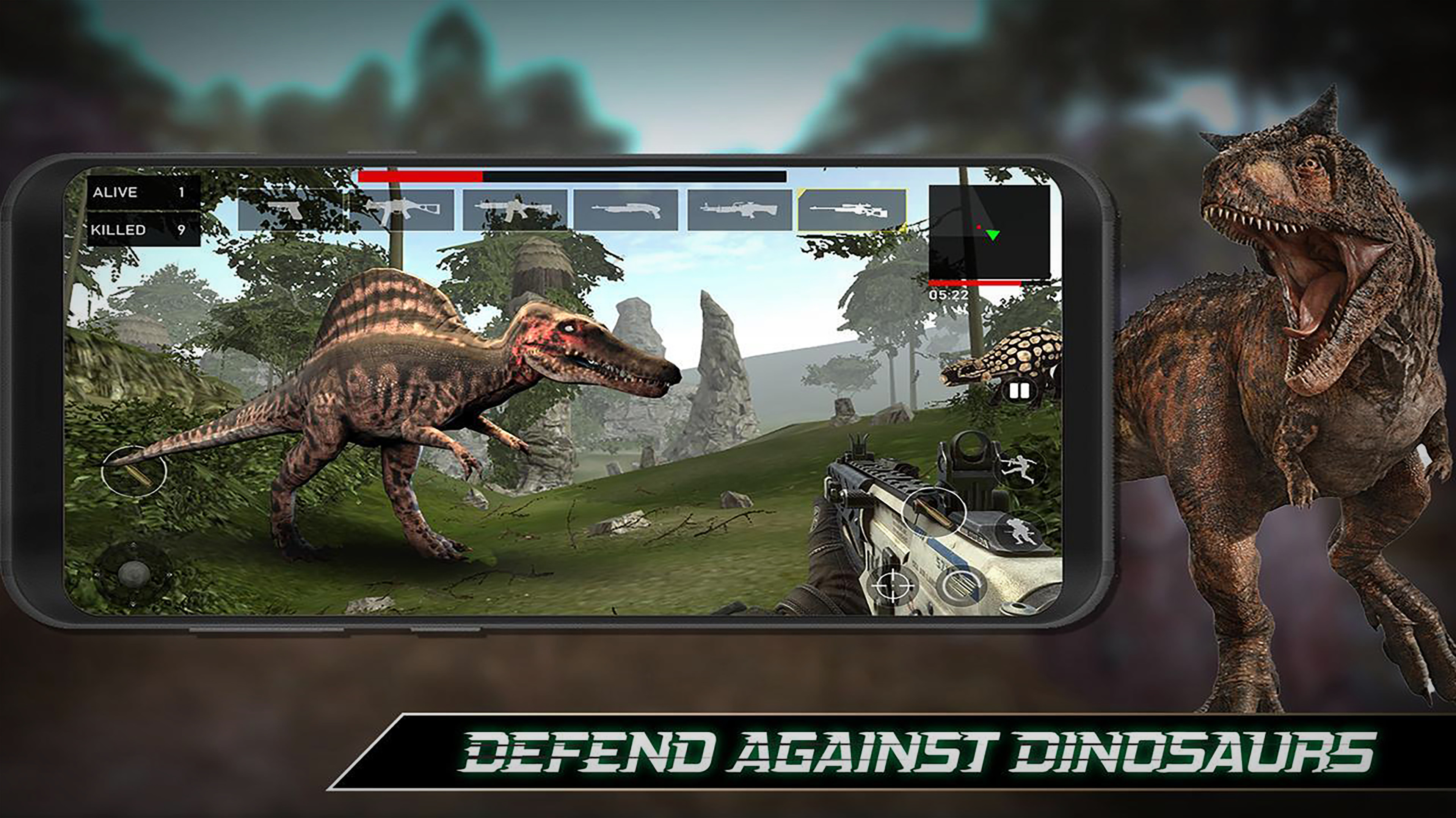 Dinosaur game: Dinosaur Hunter – Apps on Google Play