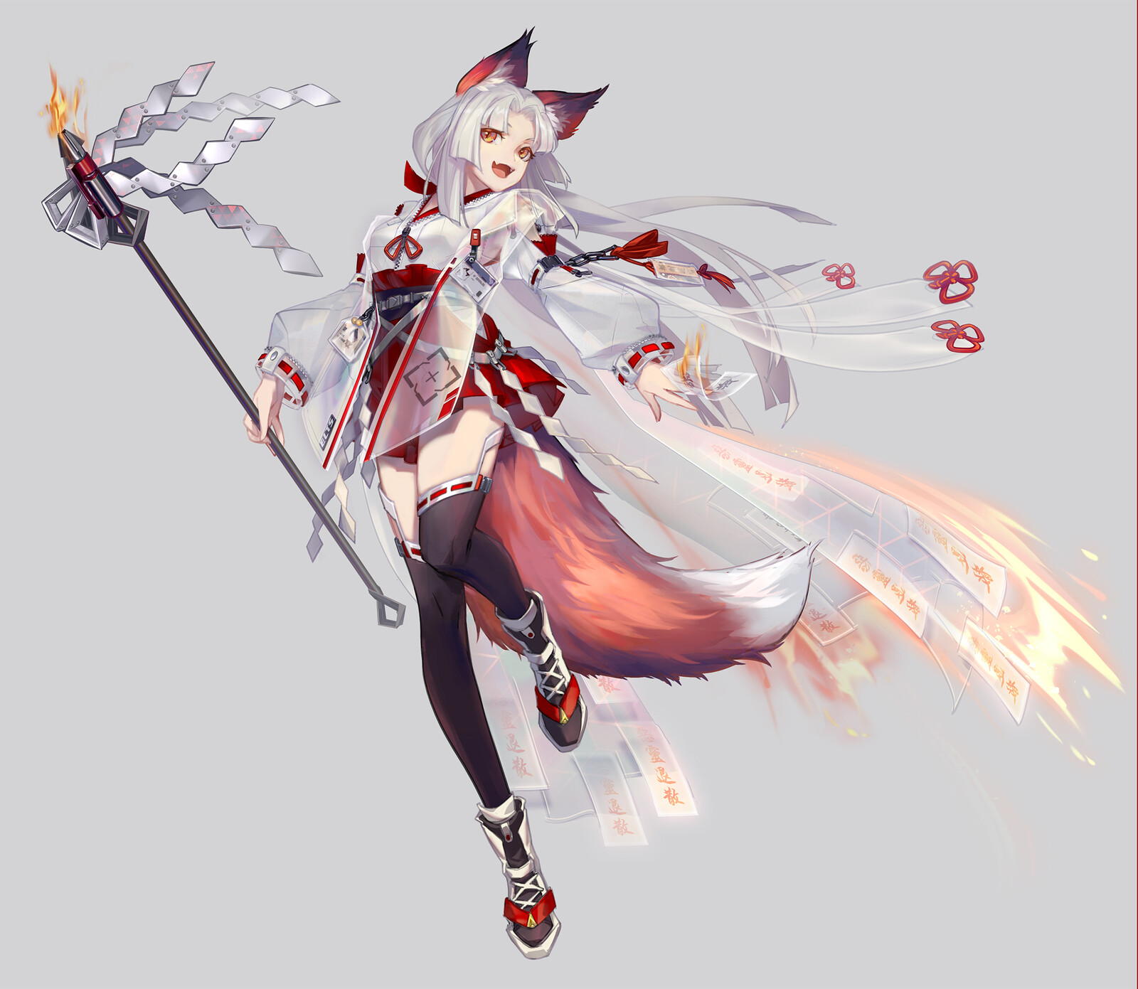 artstation 狐狸巫女 insen w