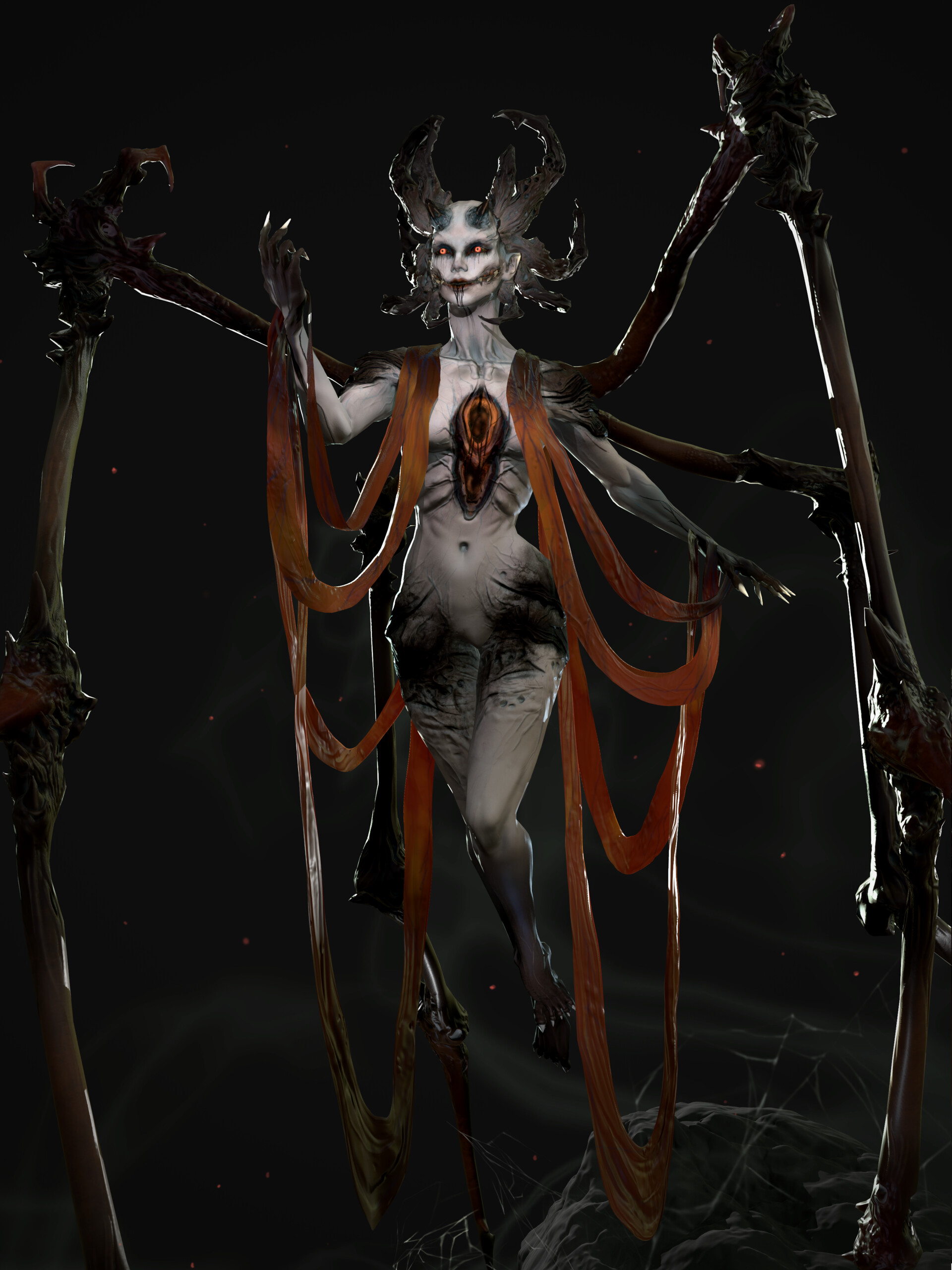 ArtStation - Spider Demon (Mother)