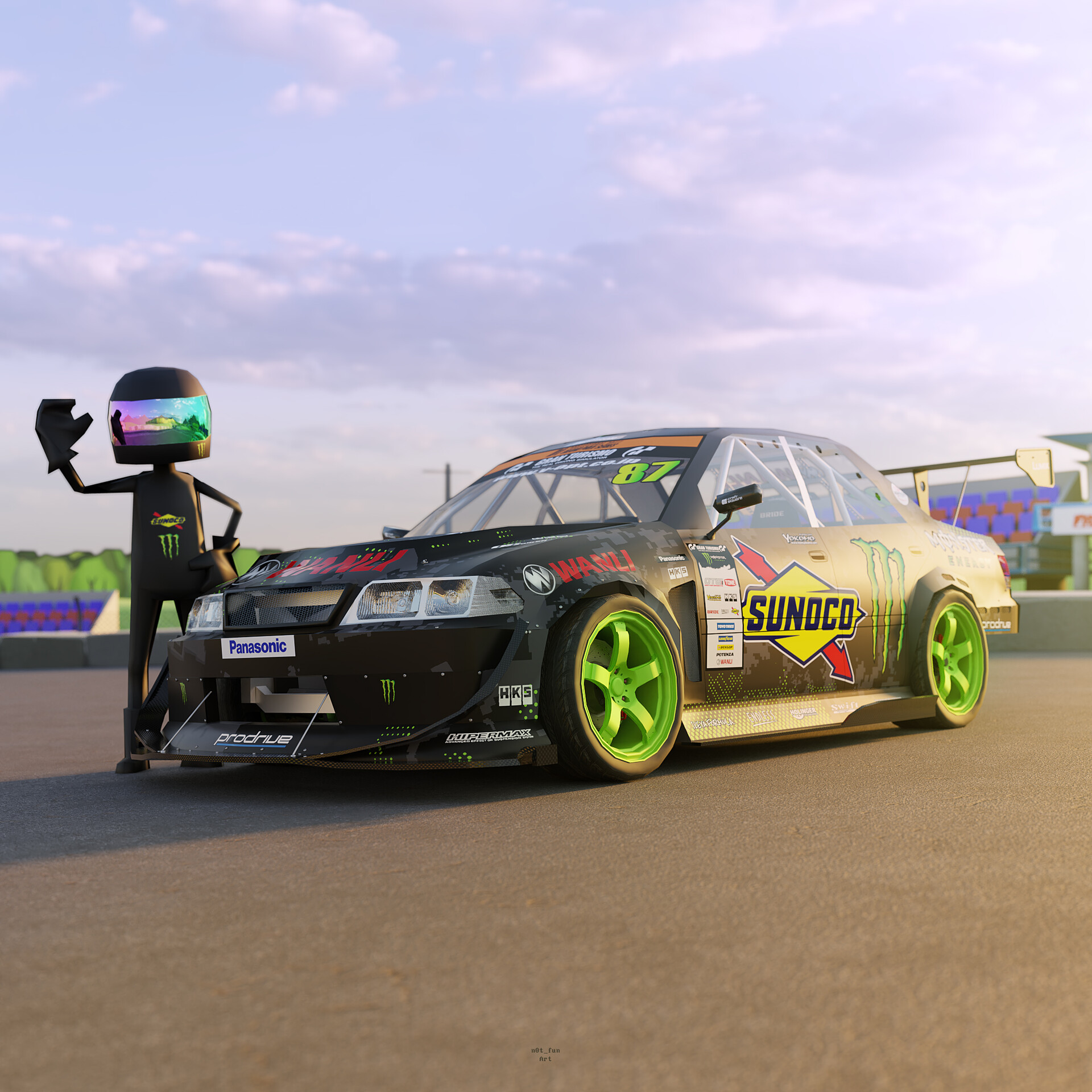 ArtStation - Monster JZX100