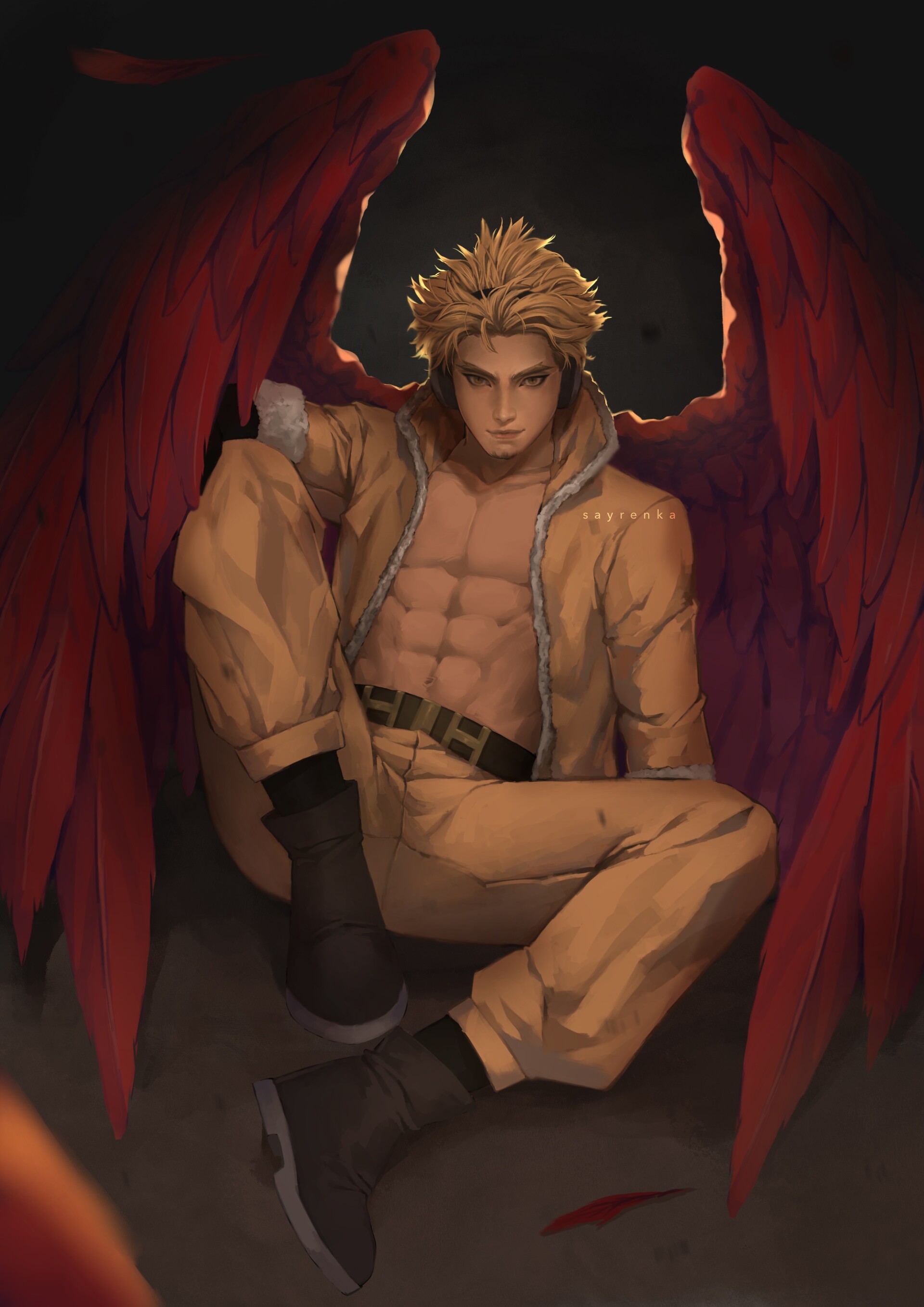 Sayrenka s Art Hawks My Hero Academia