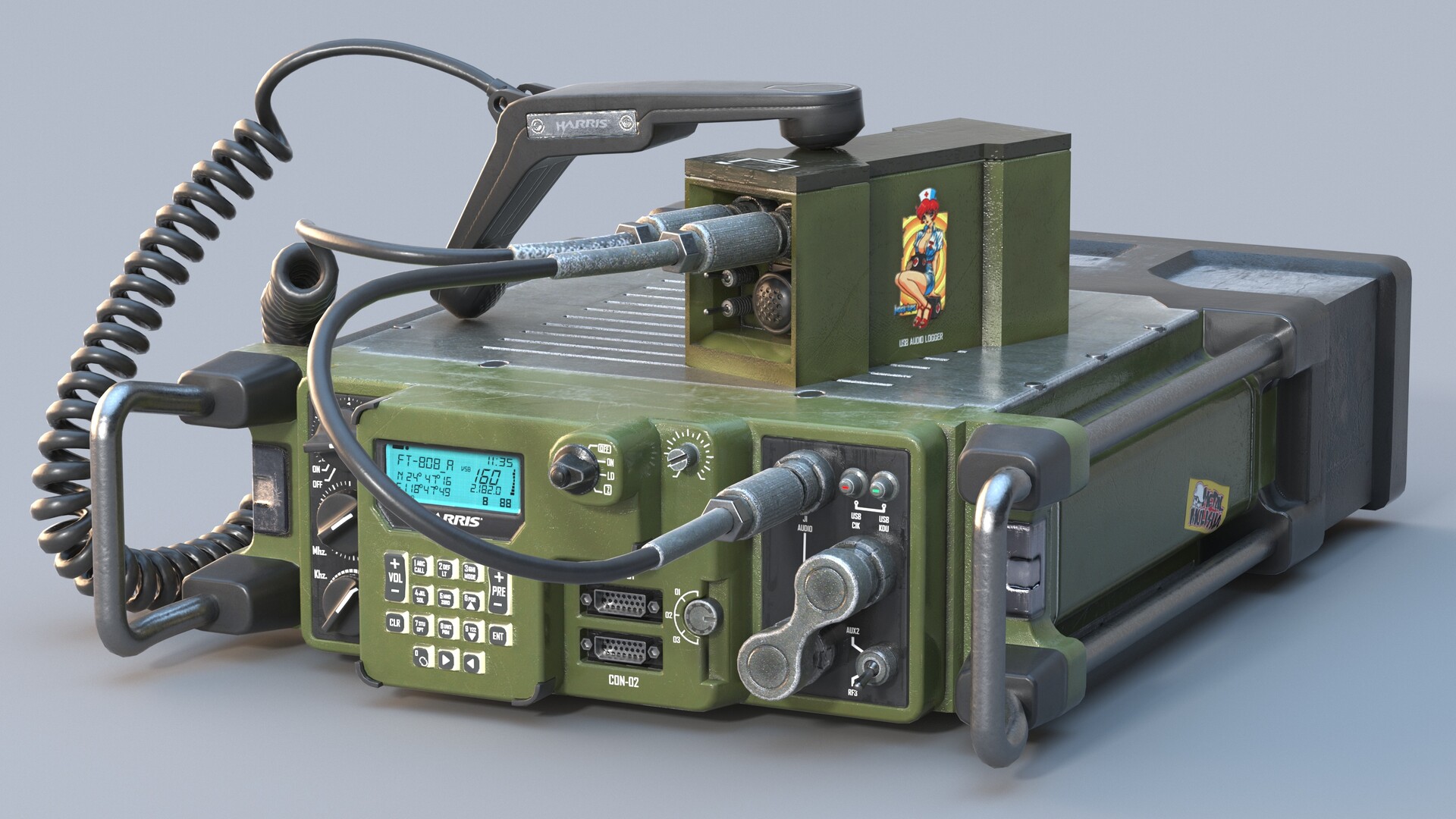 Artstation Harris Tactical Military Radio