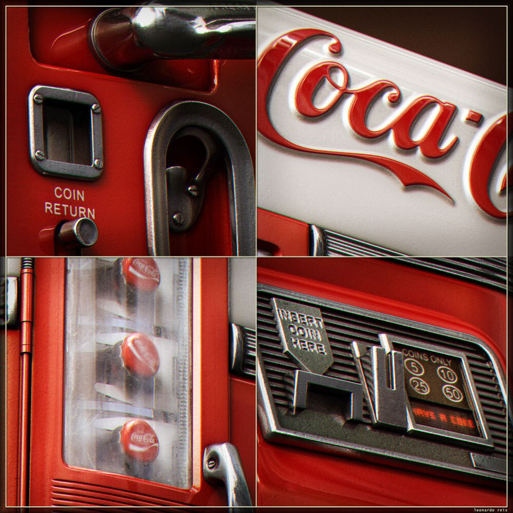 ArtStation - coke machine