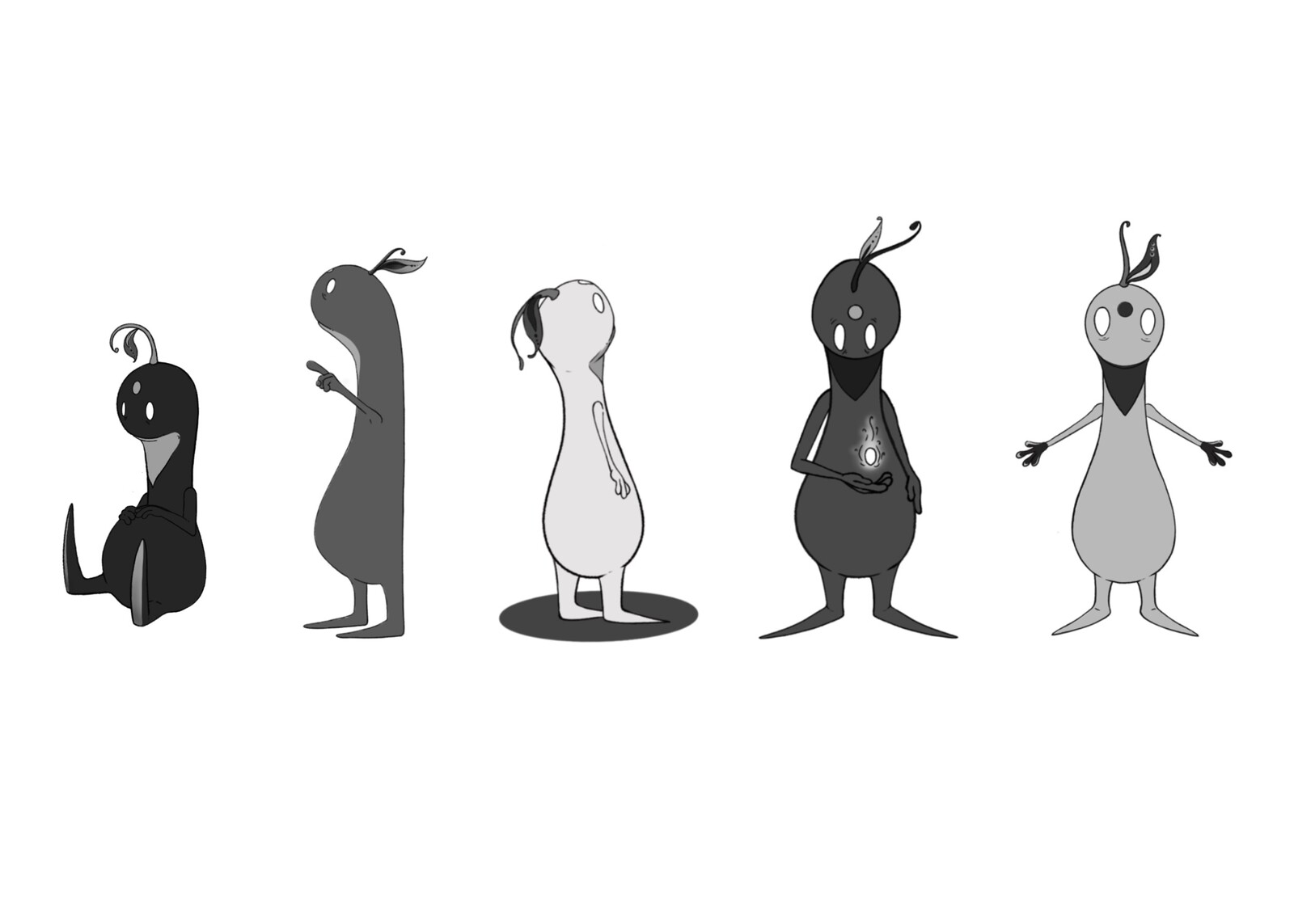 Pōkō - Character Line up