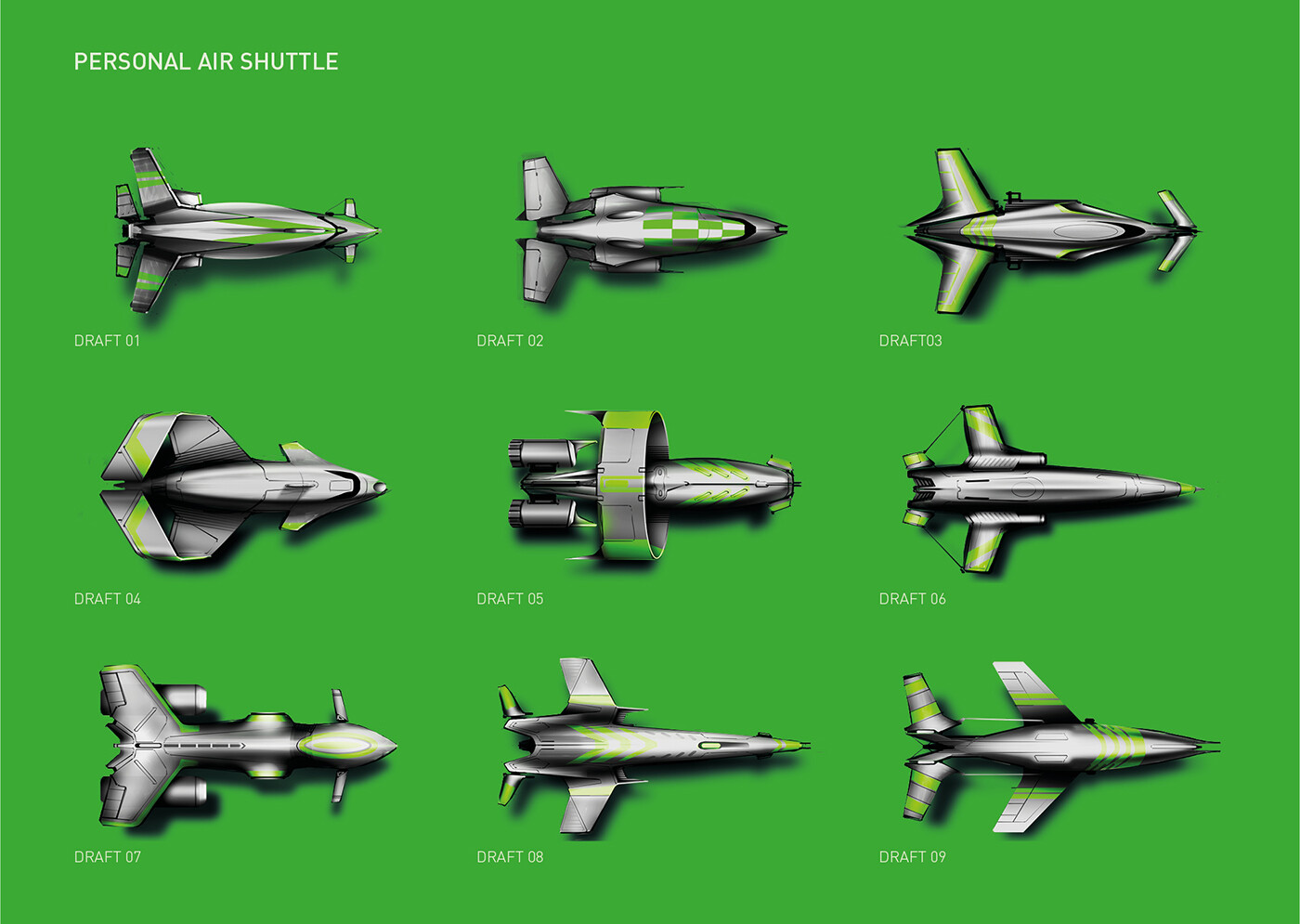 Personal air shuttle - drafts