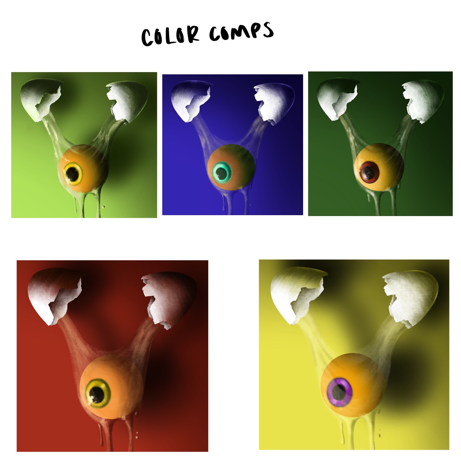 Keep An Eye Out! - Color Studies