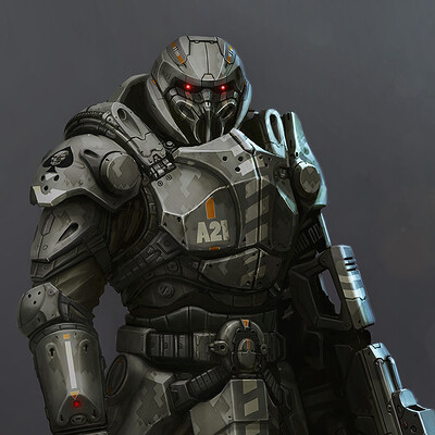 ArtStation - Halo 5 Guardians _ Anubis Armor
