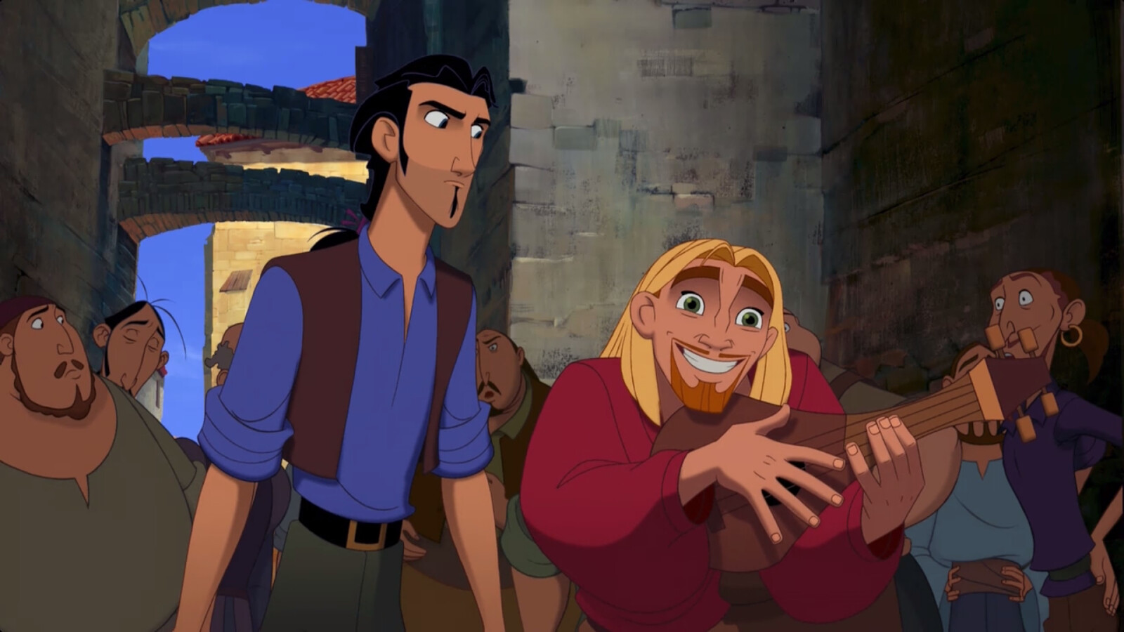 toss a coin to your witcher (Miguel and Tulio like) .