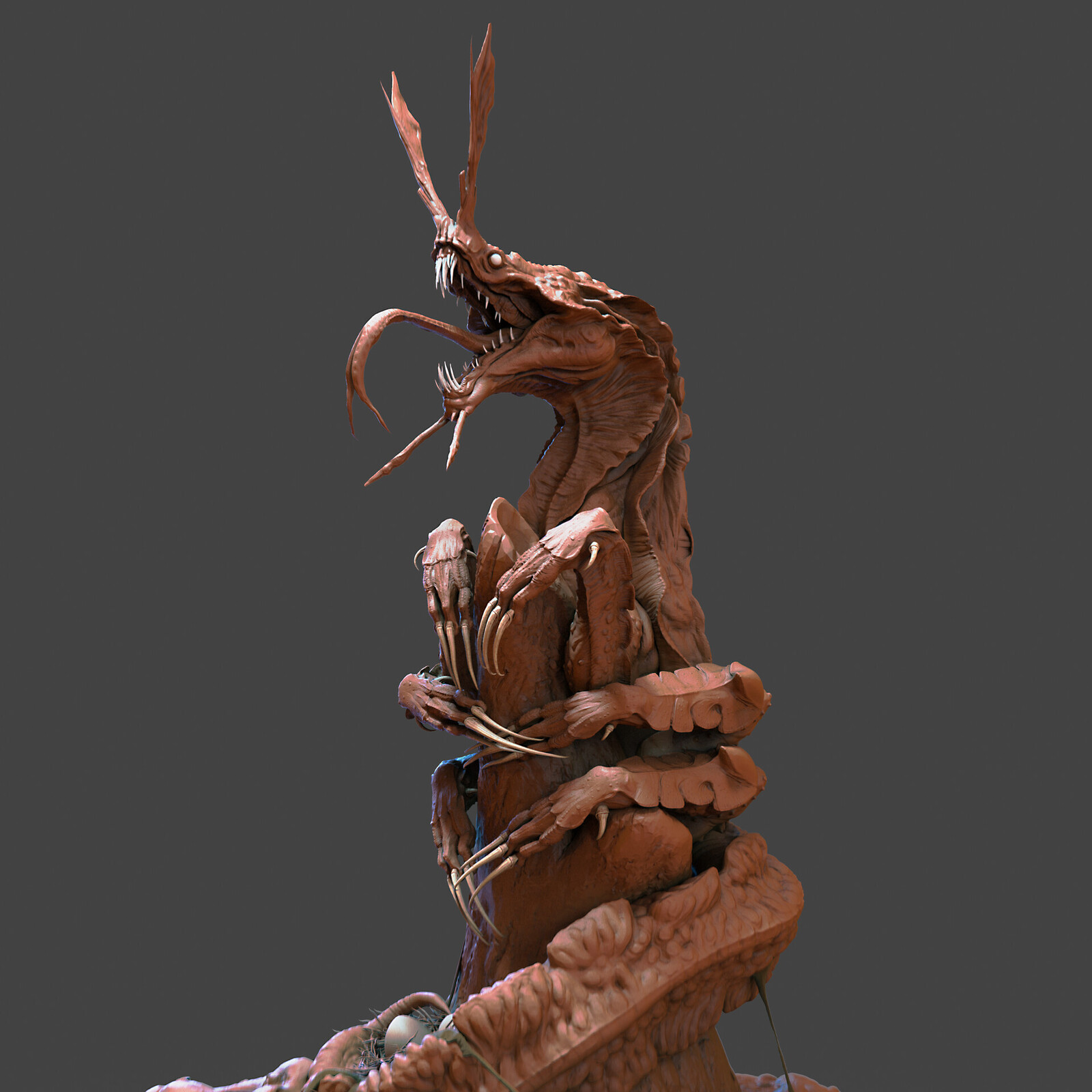 Check out the sculpt on Arthur's Page: https://www.artstation.com/artwork/oAdQBk