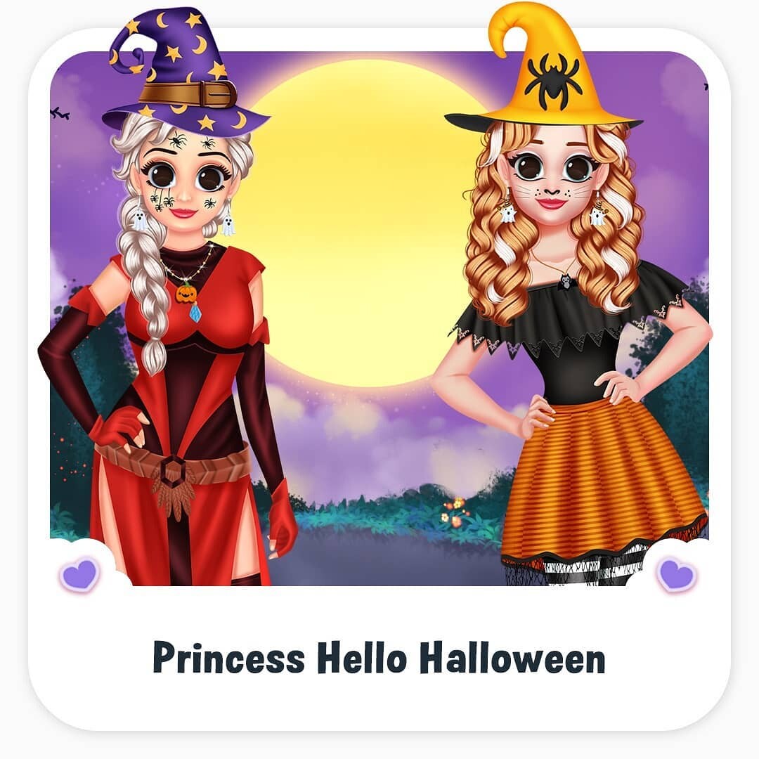 ArtStation - Princess Hello Halloween