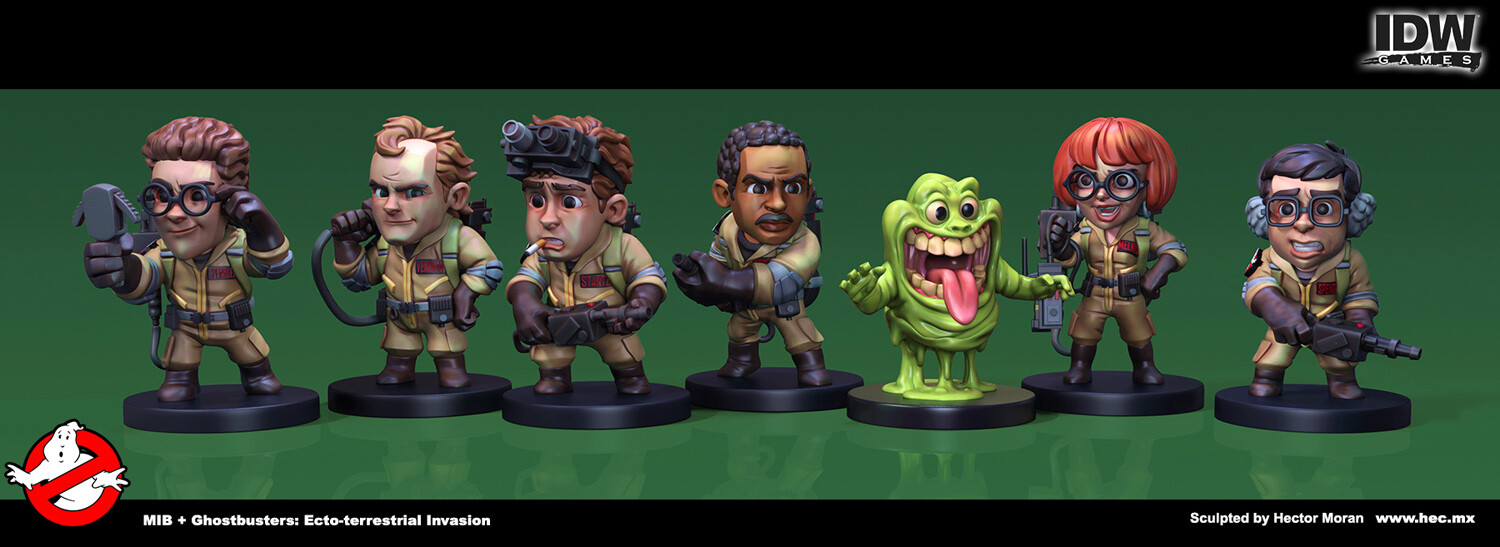 Full set of Ghostbusters