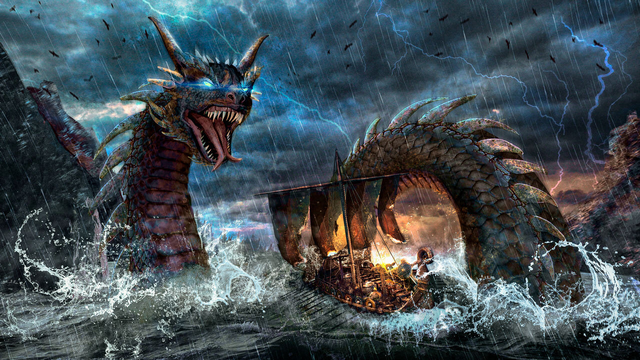 Jormungandr  The sworn enemy of Thor  BaviPower Blog