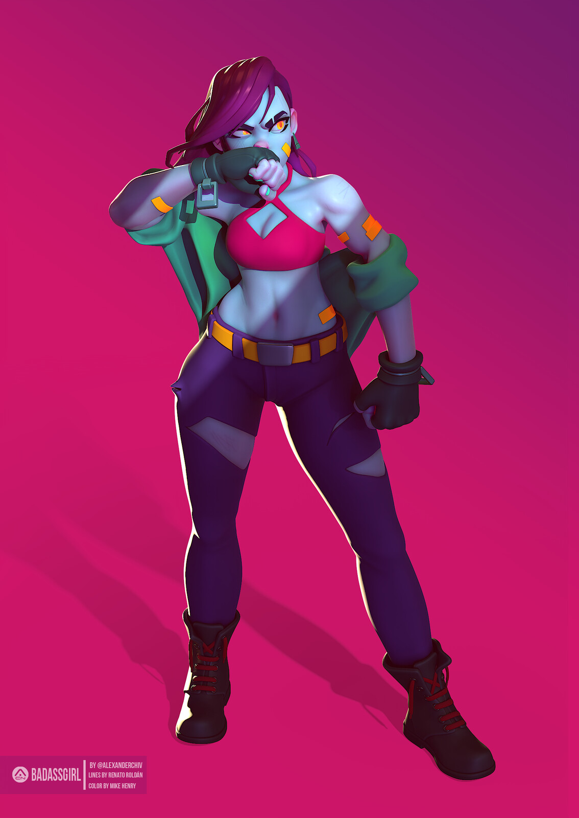 Marmoset Render Wide