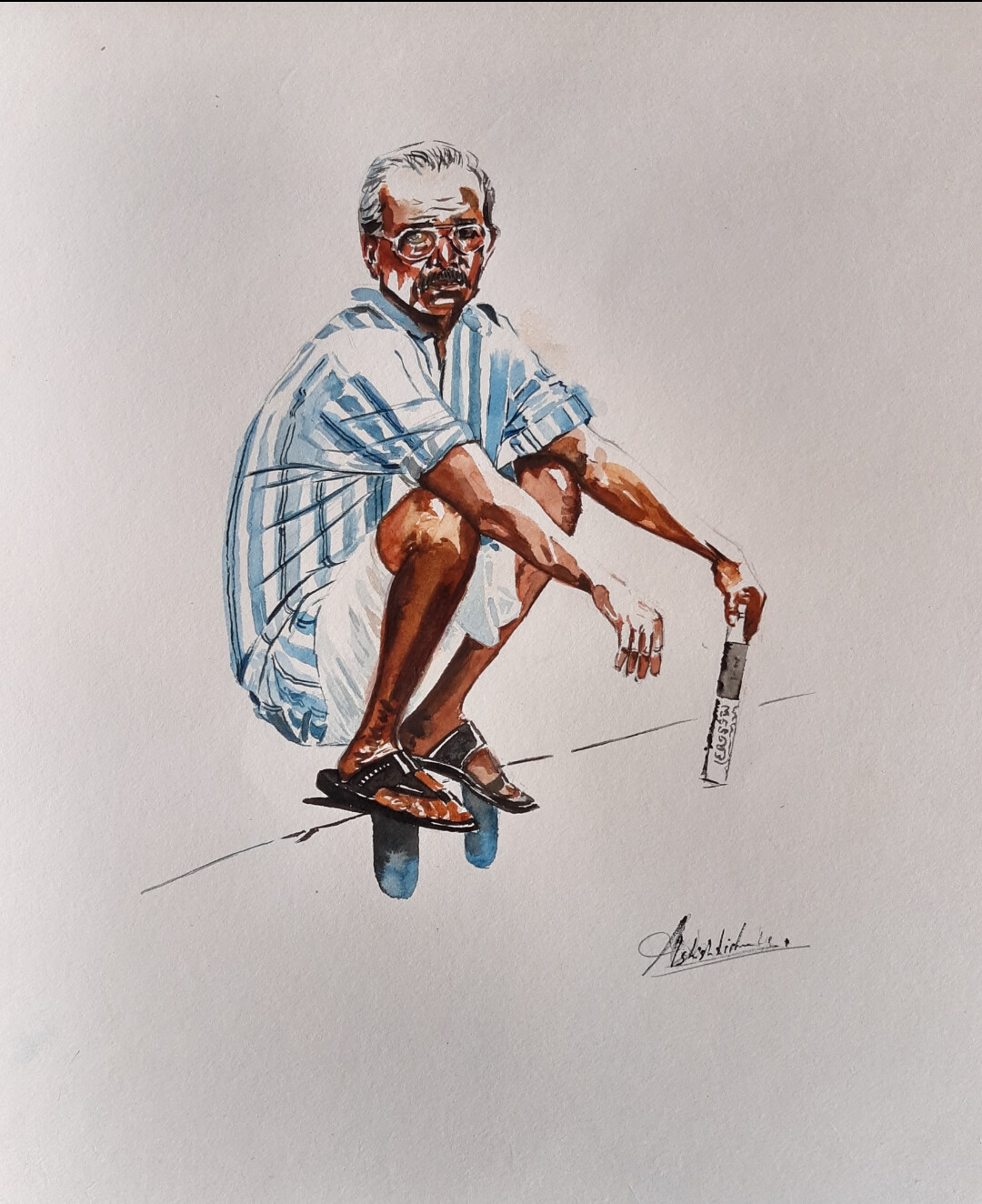 ArtStation Watercolor painting