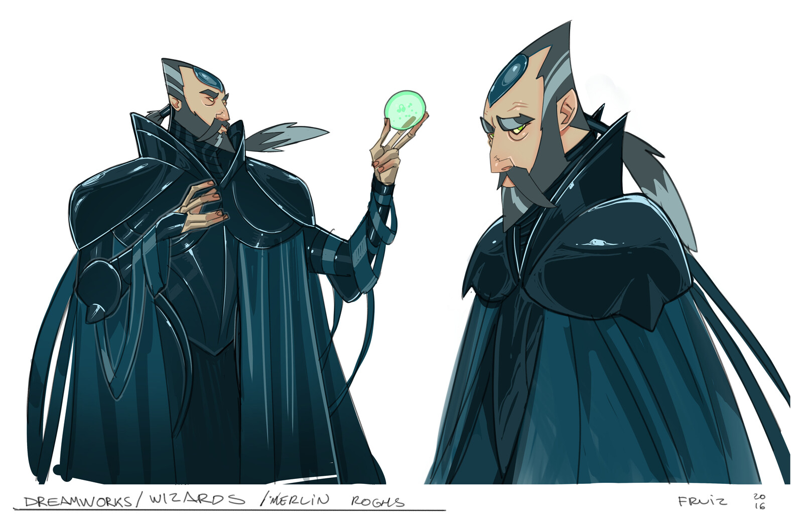 Merling early designs.