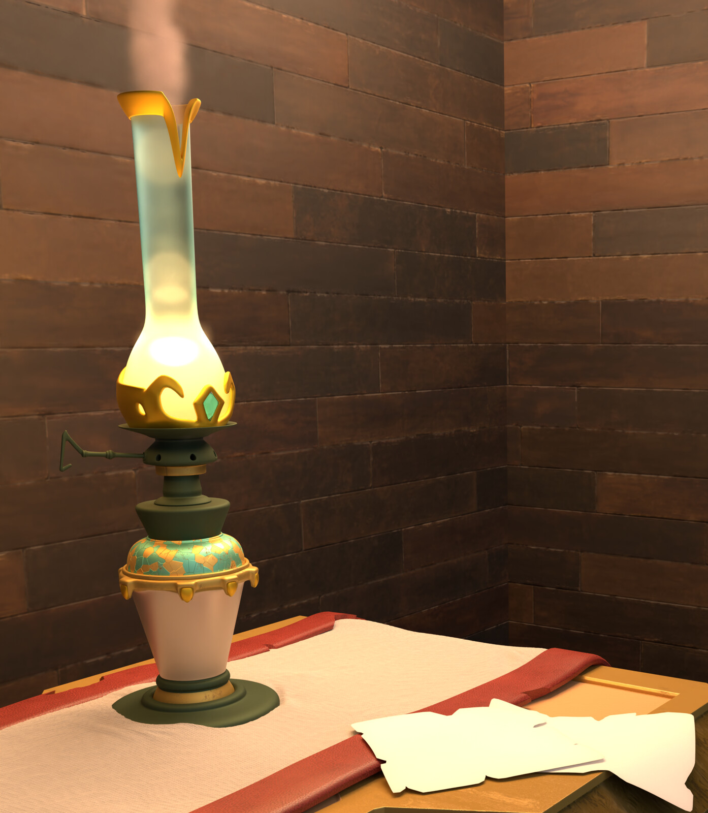 Lamp detail