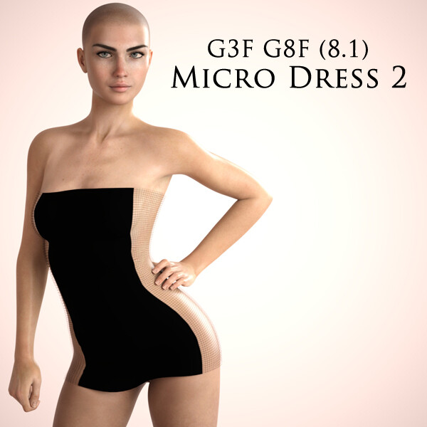 ArtStation - G8F (8.1) Micro Dress 2