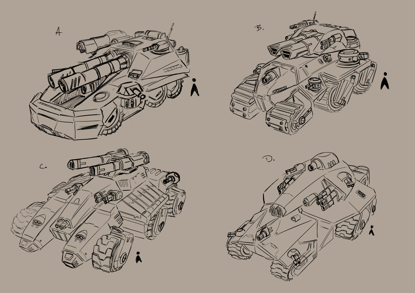 'Juggernaut' vehicle initial designs