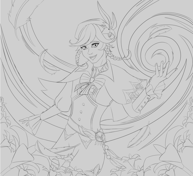 ArtStation - Venti - Genshin Impact