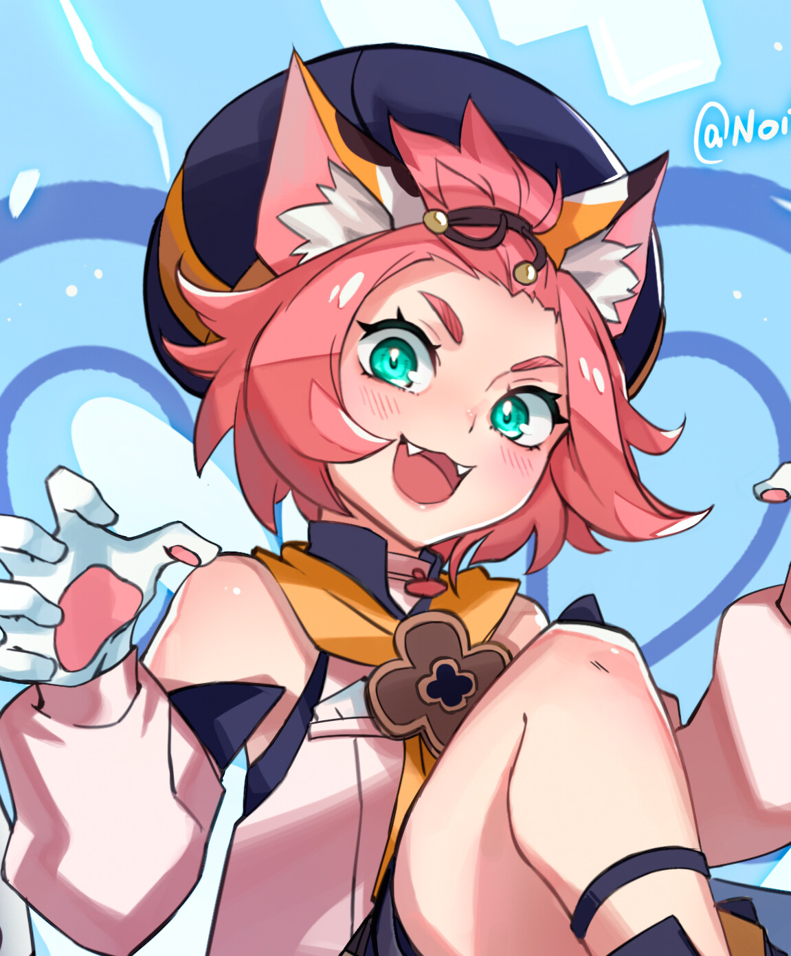 Artstation Diona Genshin Impact Fan Art