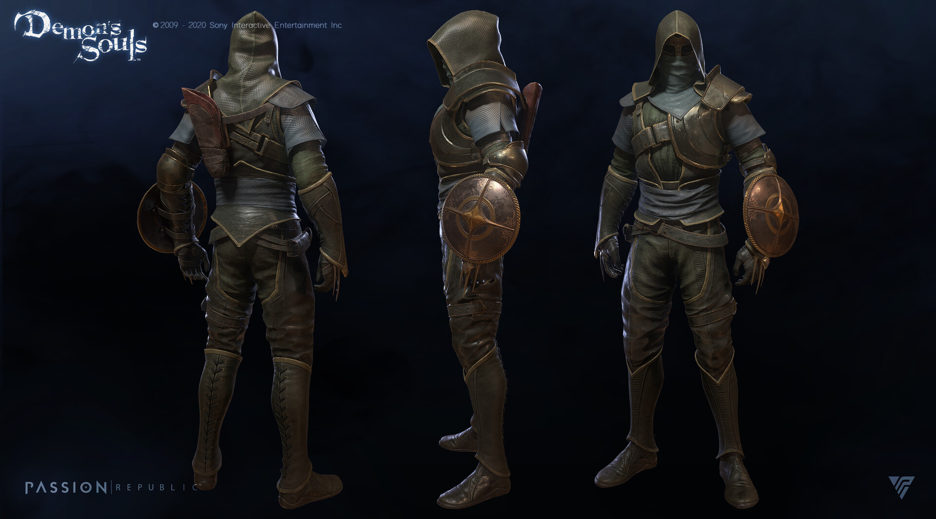 Wil Xan Phuah Demon's Souls ImperialSpy Armor Set