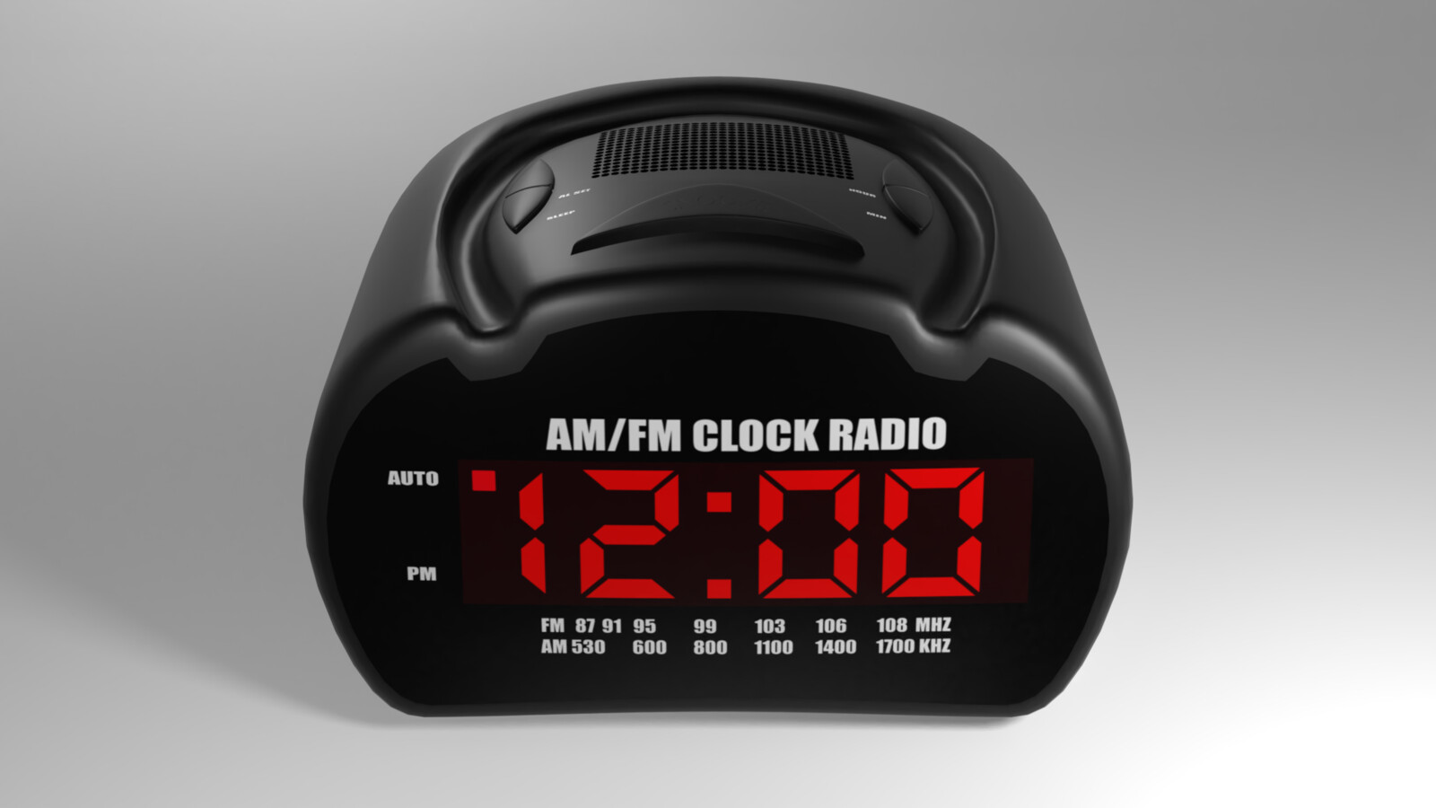 Digital clock radio render 2