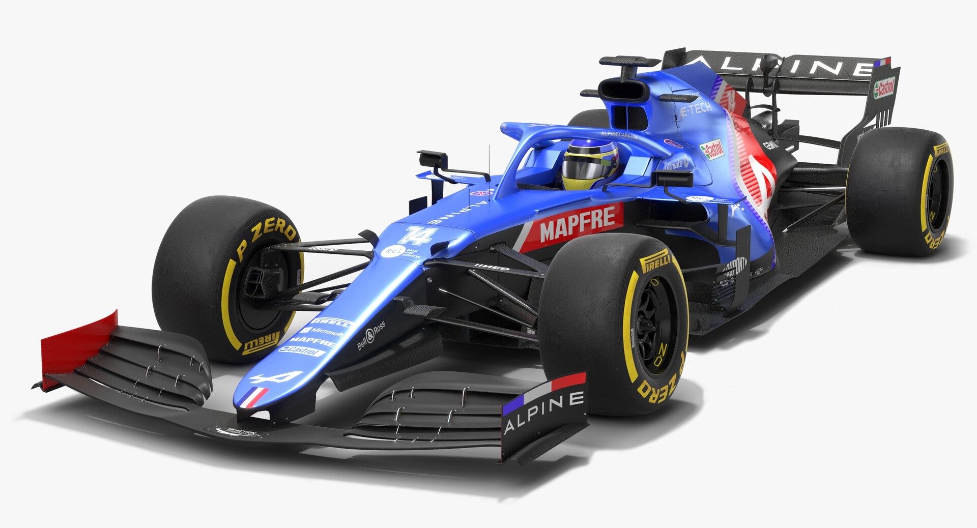 Artstation Alpine F1 Team A521 2021 Formula 1 Race Car 3d Model Oleksii Sergiyovych