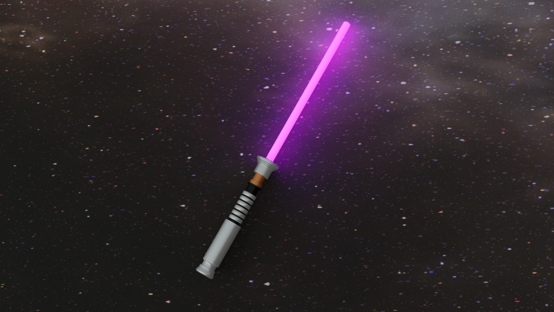 ArtStation Purple Lightsaber